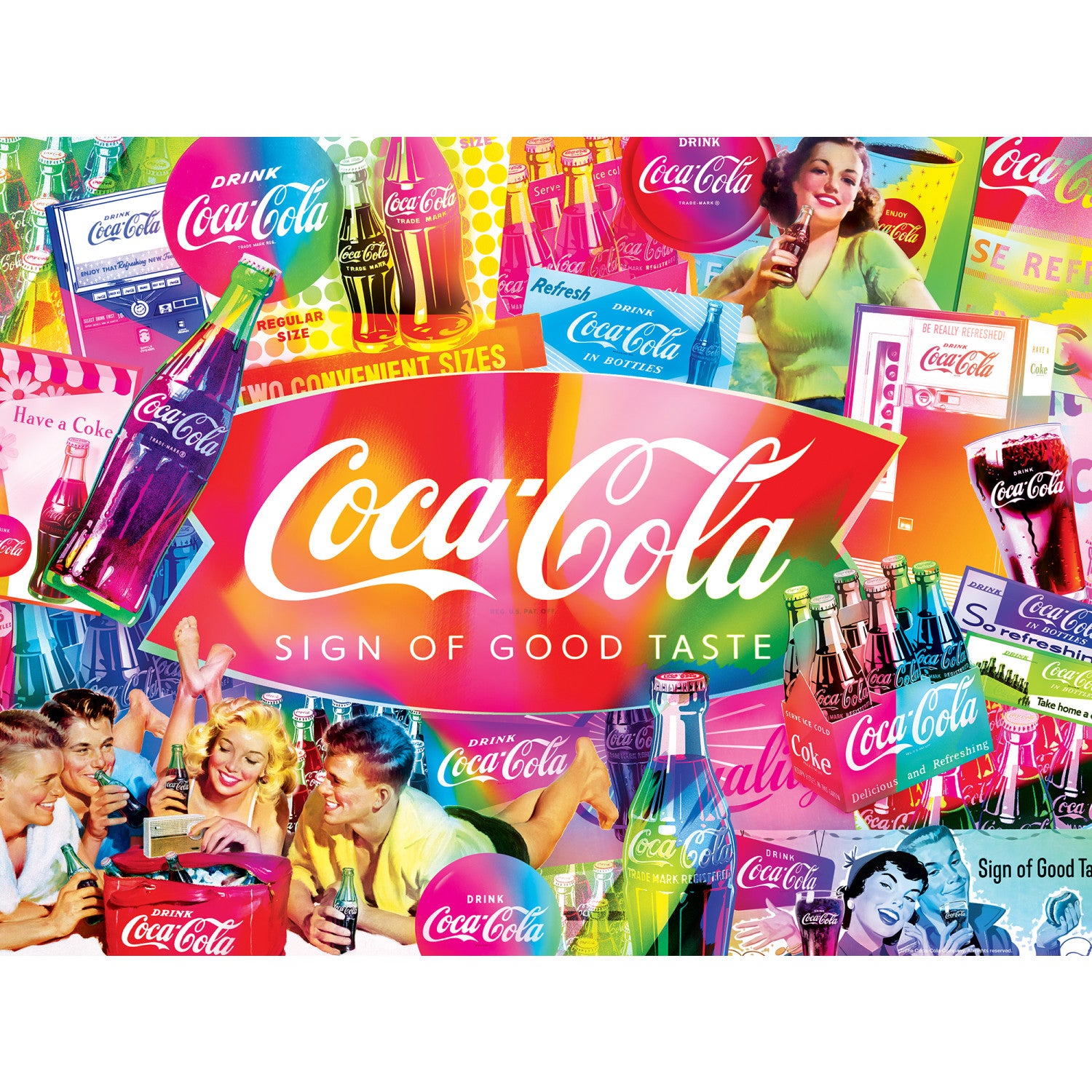 Coca-Cola - Sign of Good Taste 300 Piece Puzzle