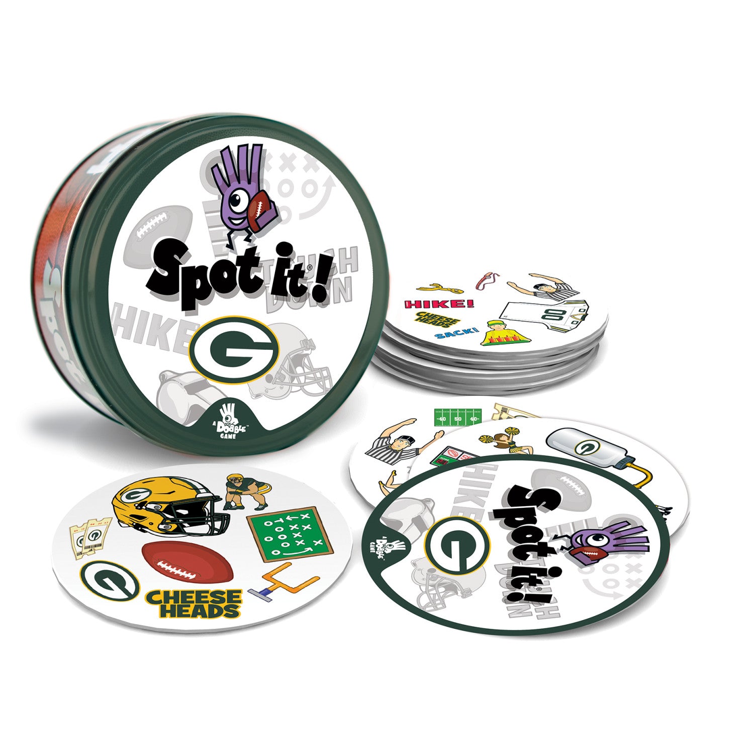 Green Bay Packers Spot It! Card Game