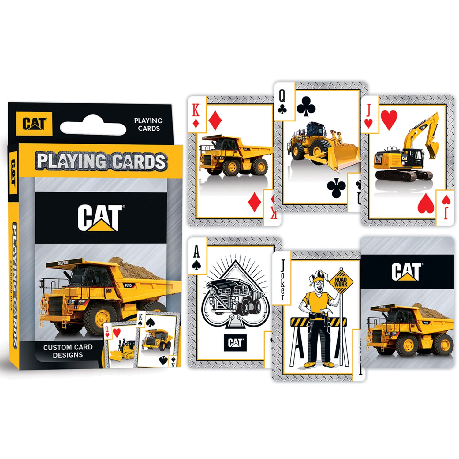 CAT - Caterpillar Playing Cards - 54 Card Deck
