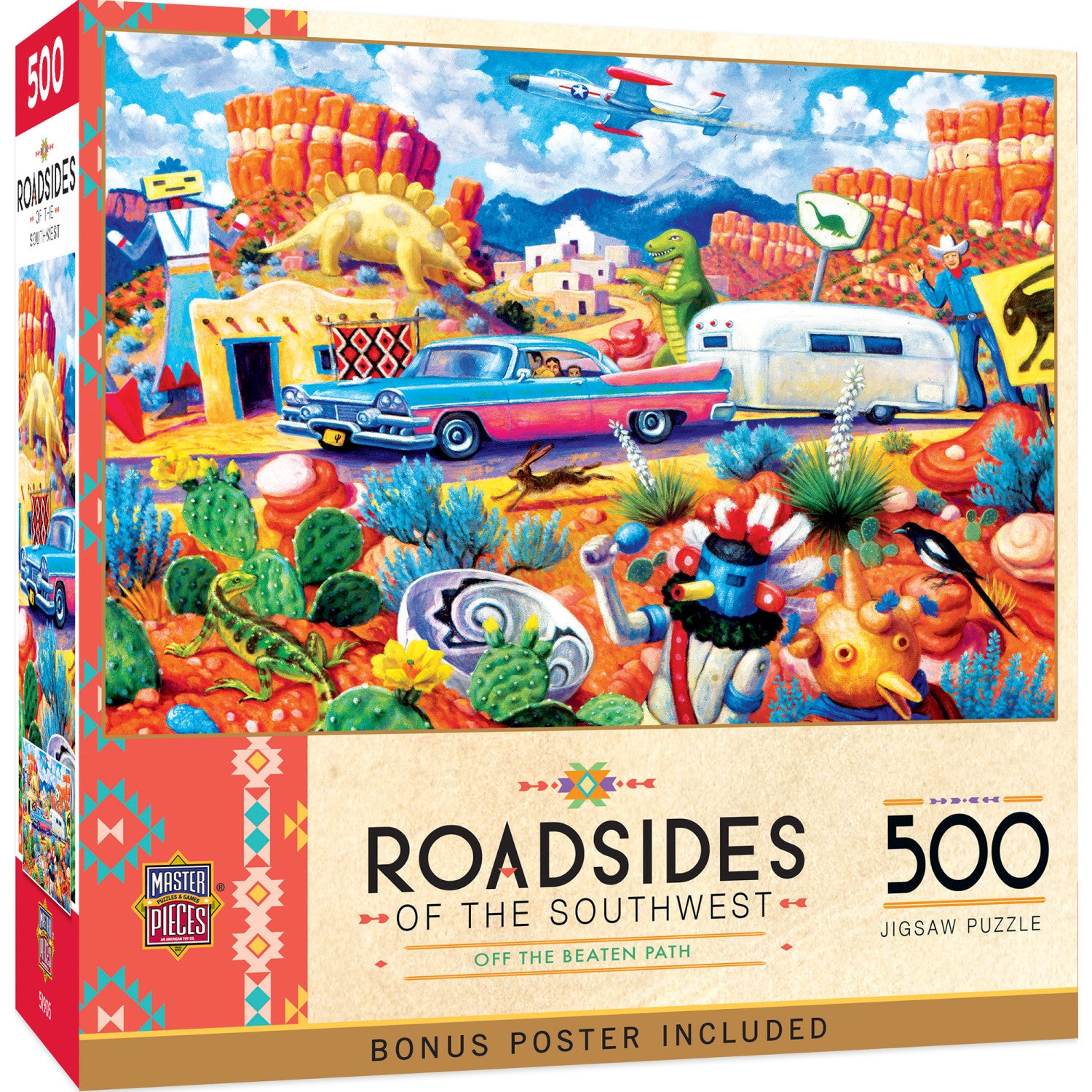 Roadsides of the Southwest - Off the Beaten Path 500 Piece Puzzle