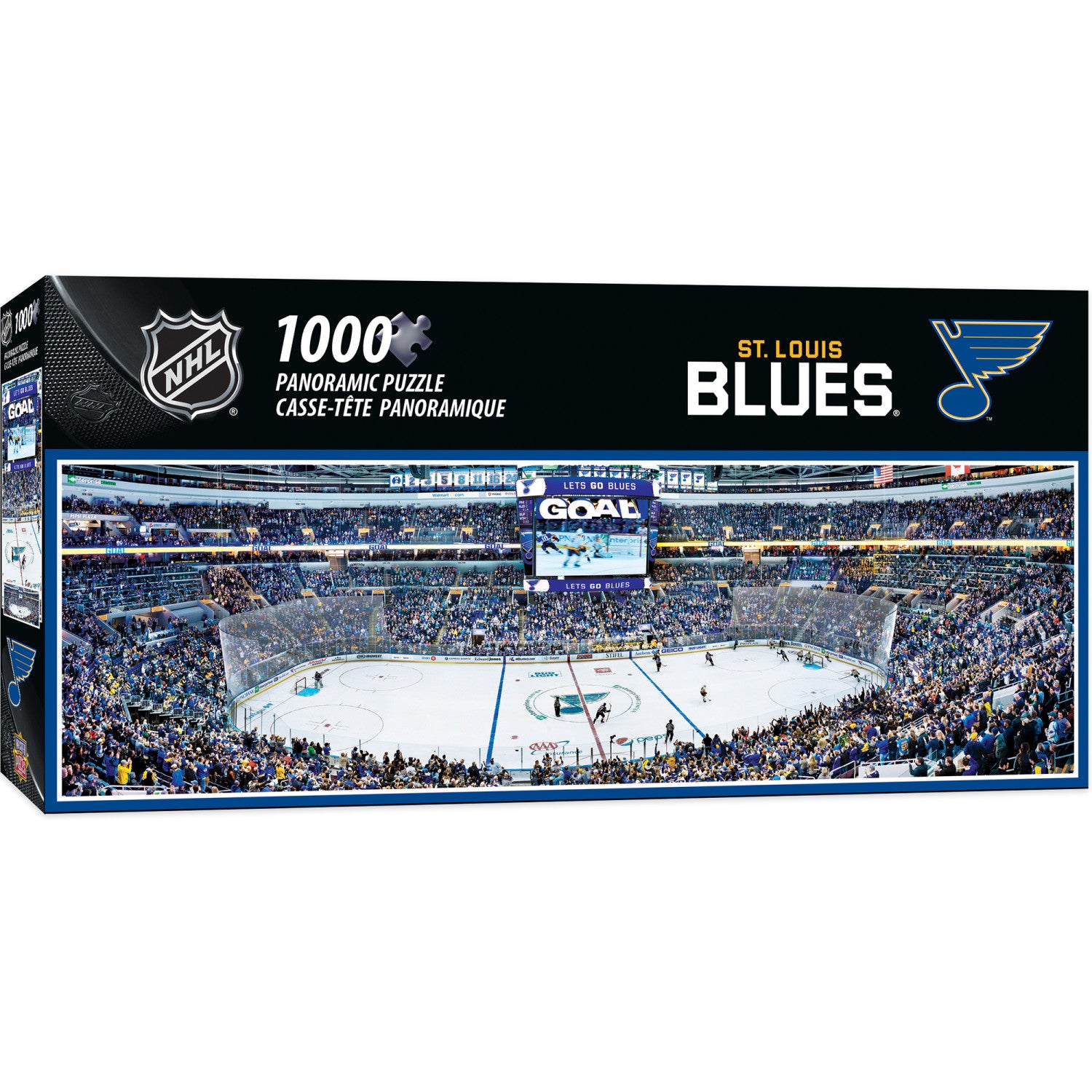 St. Louis Blues - 1000 Piece Panoramic Jigsaw Puzzle