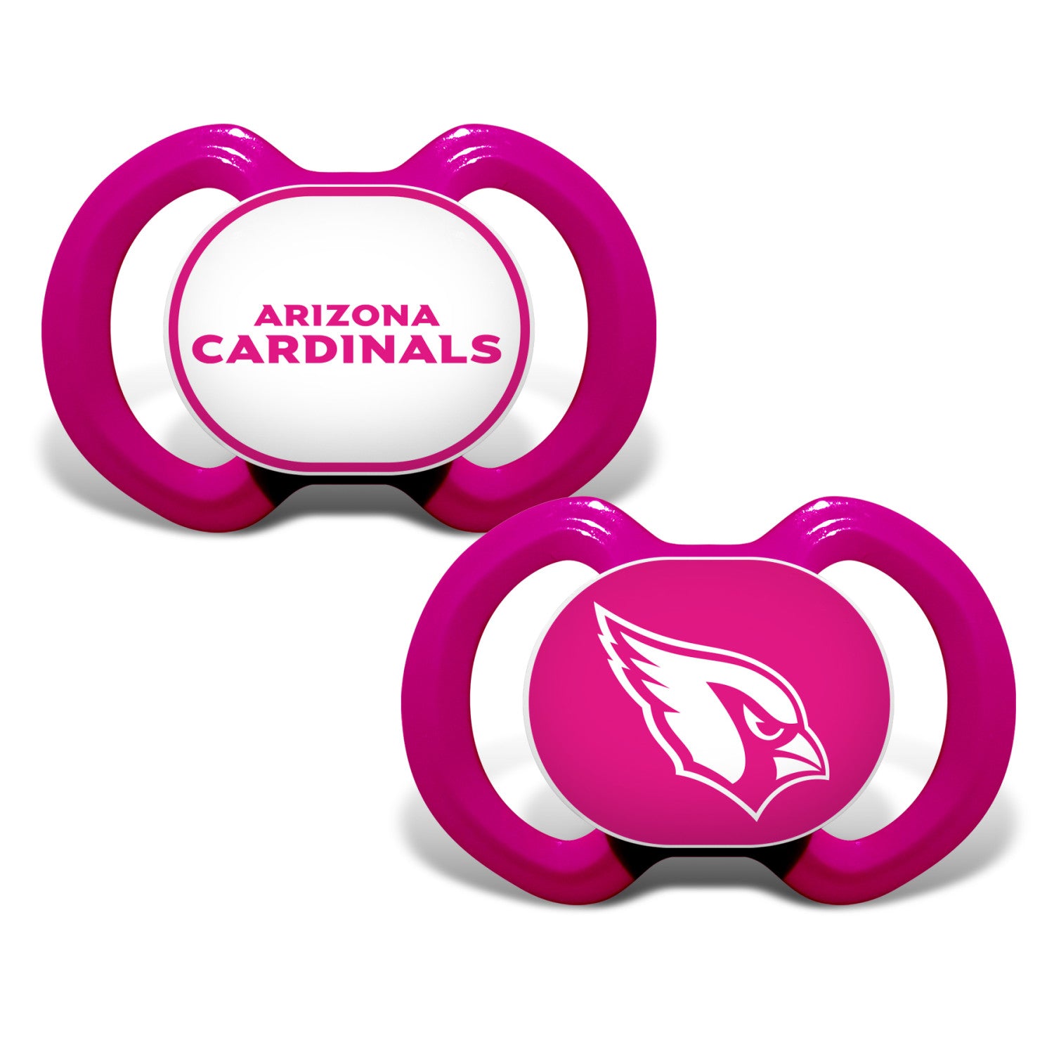 Arizona Cardinals - Pink Pacifier 2-Pack