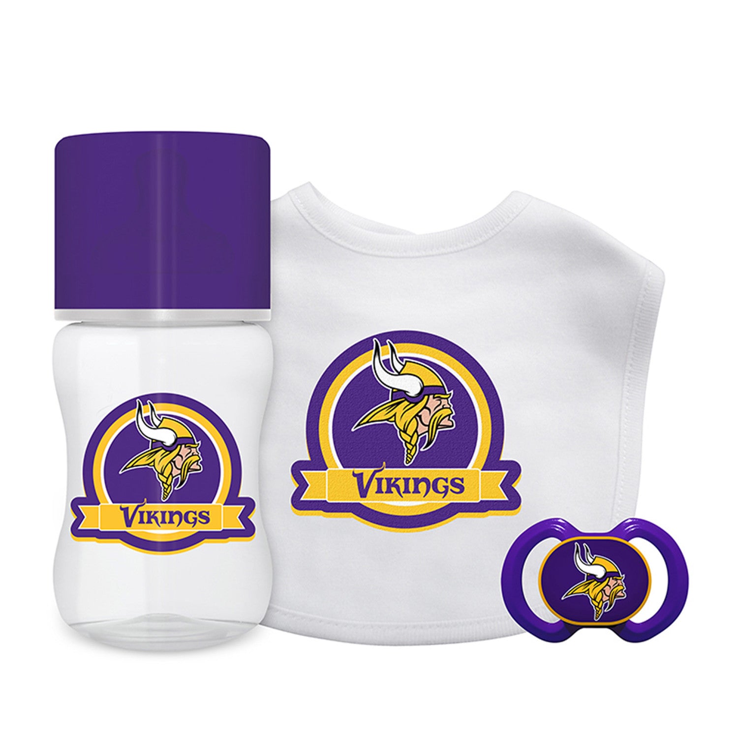 Minnesota Vikings - 3-Piece Baby Gift Set