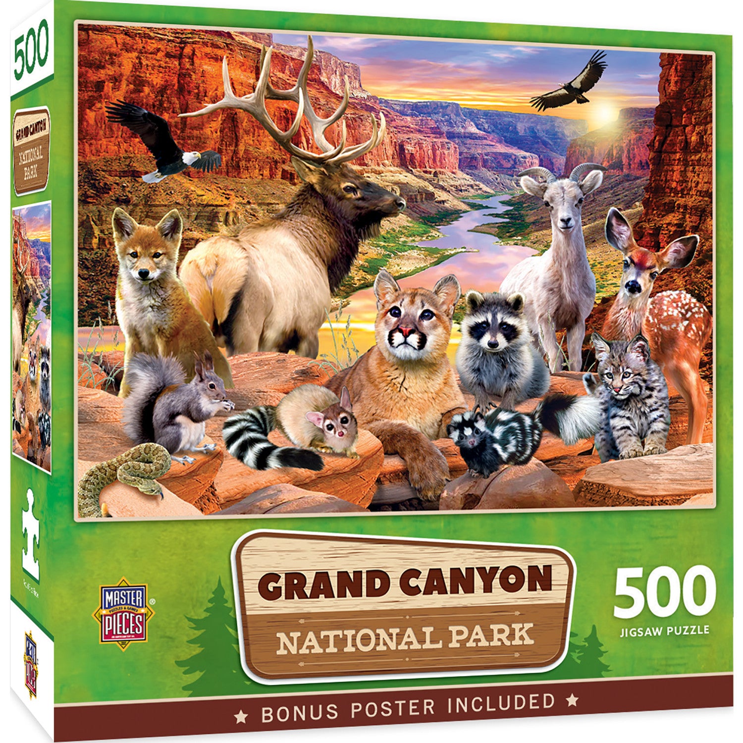 National Parks - Grand Canyon National Park 500 Piece Puzzle