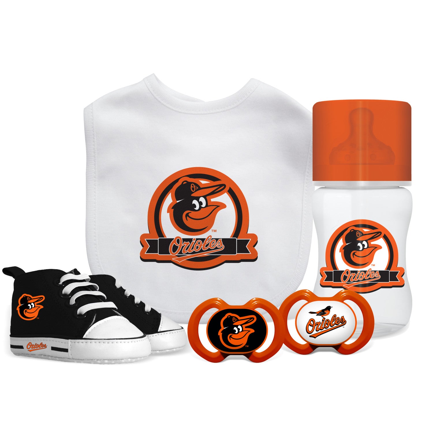Baltimore Orioles - 5-Piece Baby Gift Set