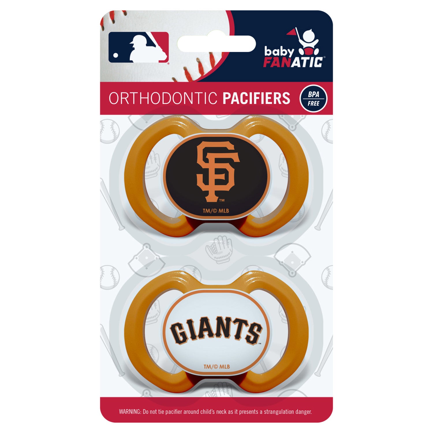 San Francisco Giants - Pacifier 2-Pack