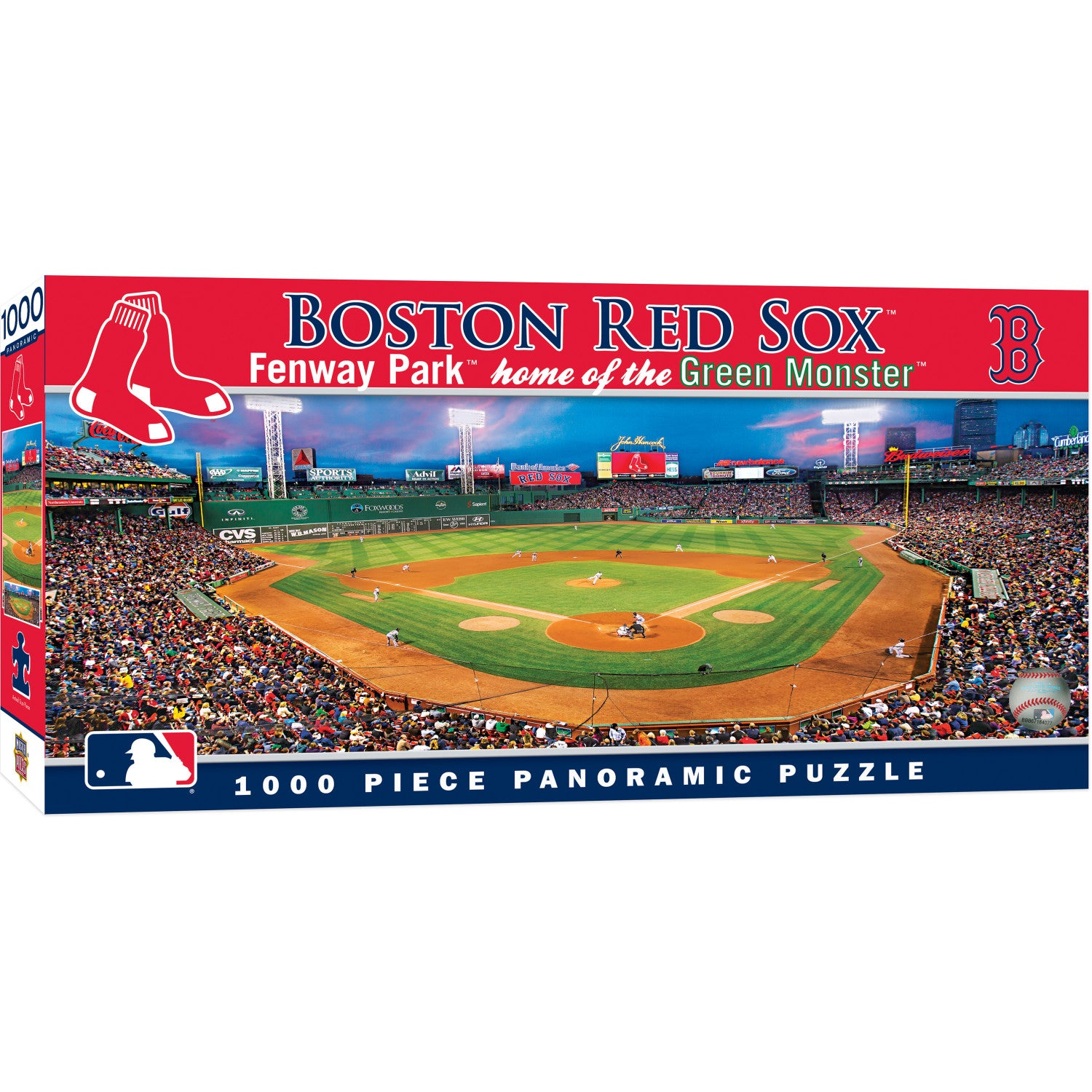 Boston Red Sox - 1000 Piece Panoramic Puzzle