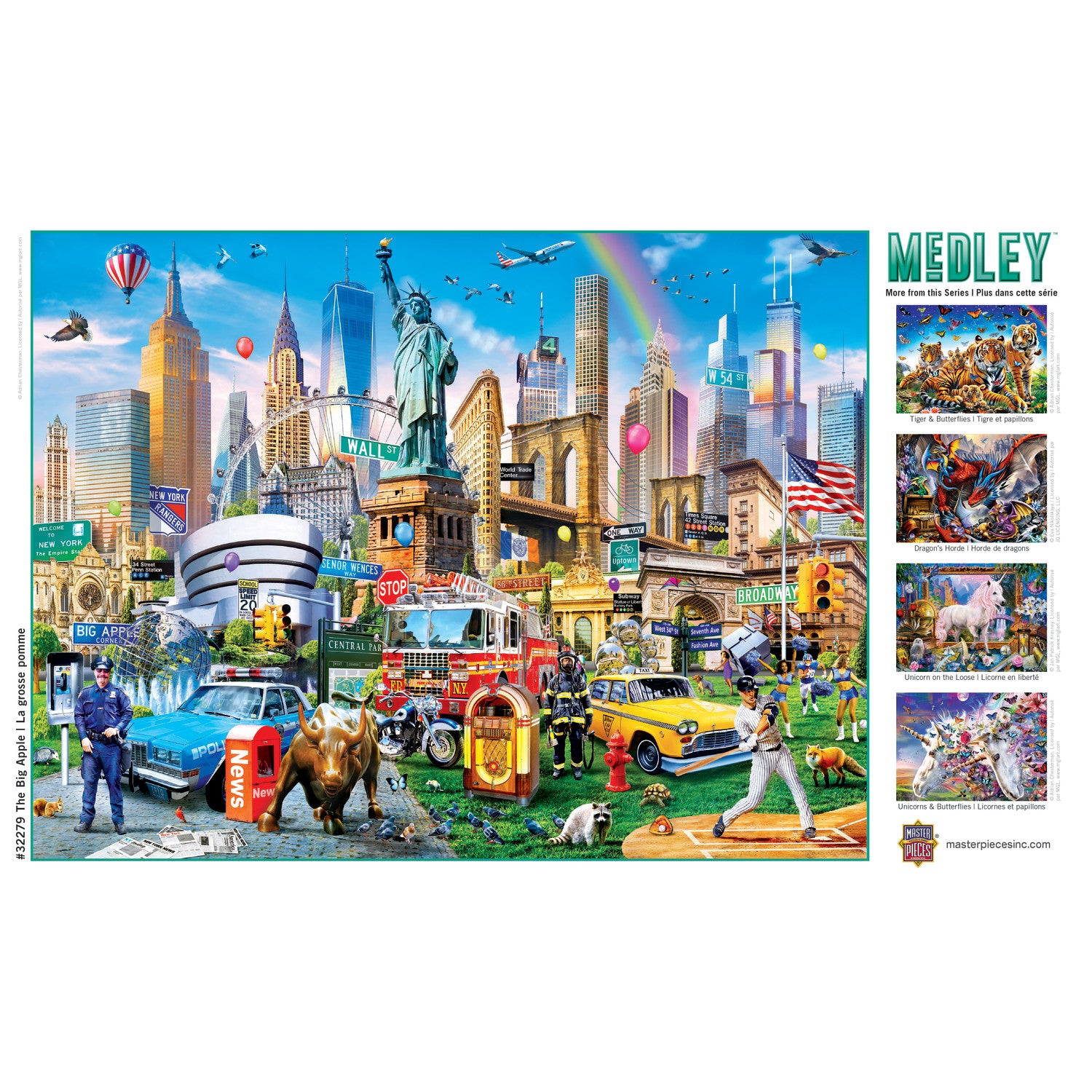 Medley - The Big Apple 300 Piece EZ Grip Puzzle