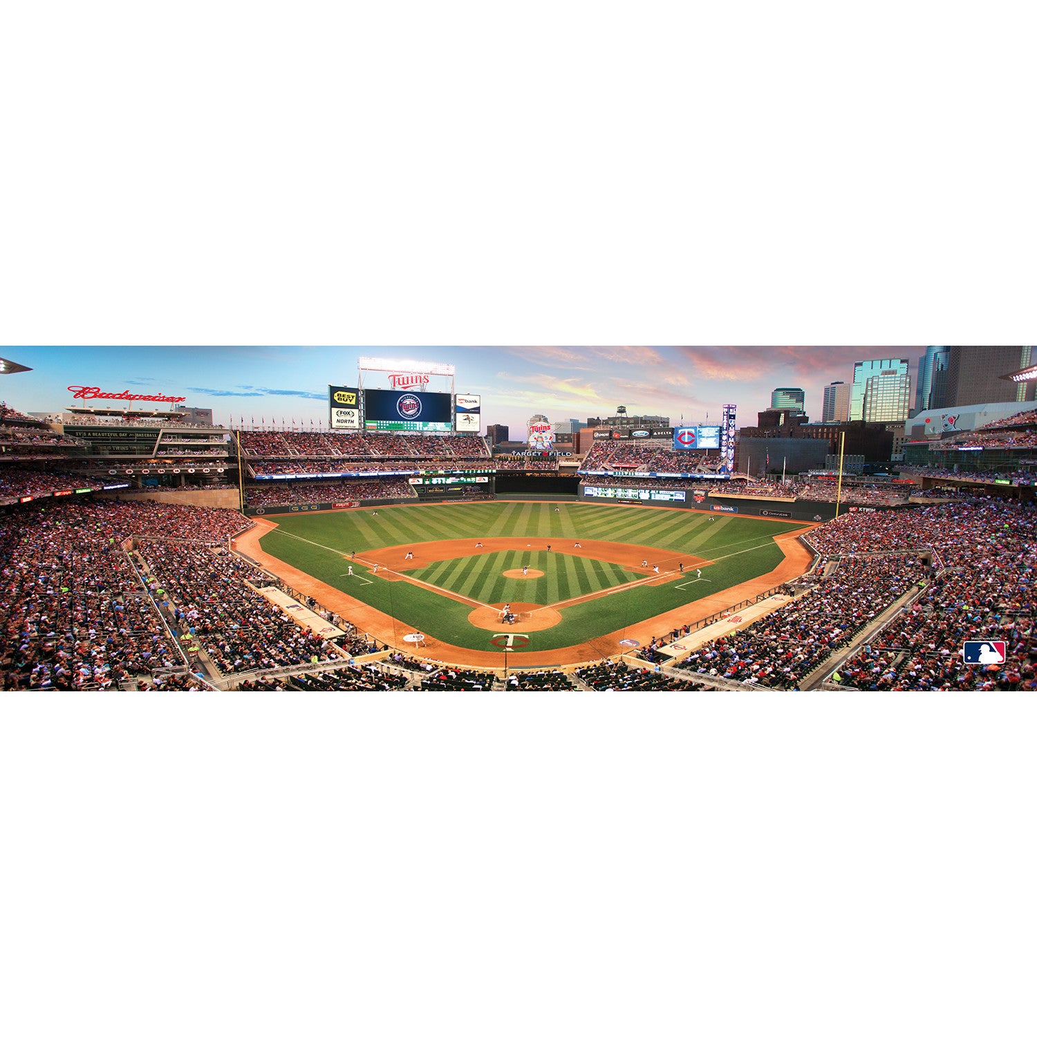 Minnesota Twins MLB 1000pc Panoramic Puzzle