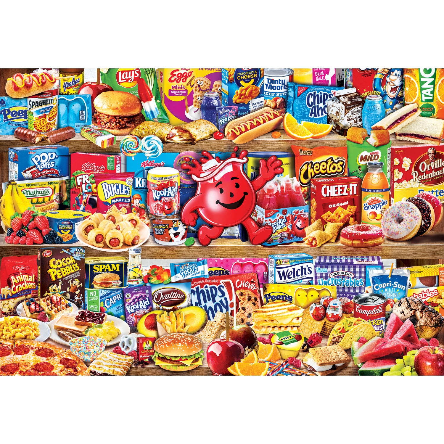 Signature - Kids' Favorite Foods 2000 Piece Puzzle