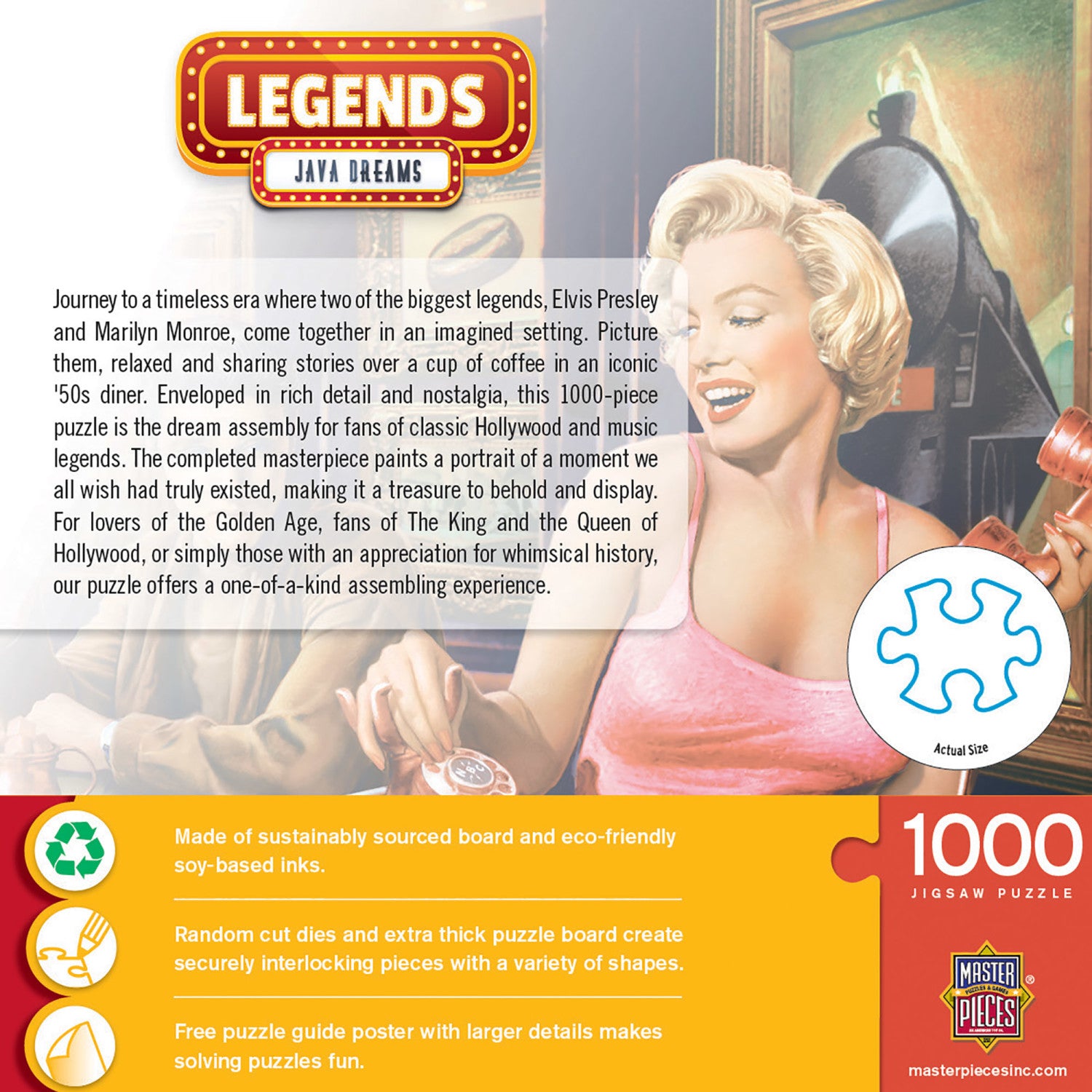 Legends - Java Dreams 1000 Piece Jigsaw Puzzle