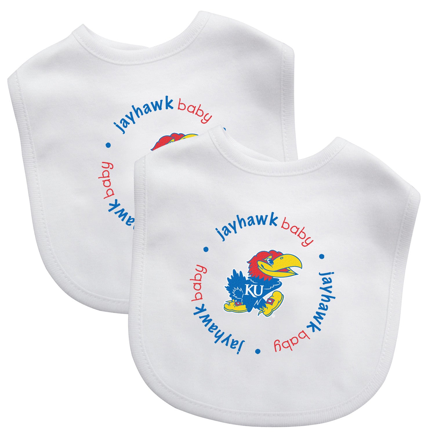 Kansas Jayhawks - Baby Bibs 2-Pack