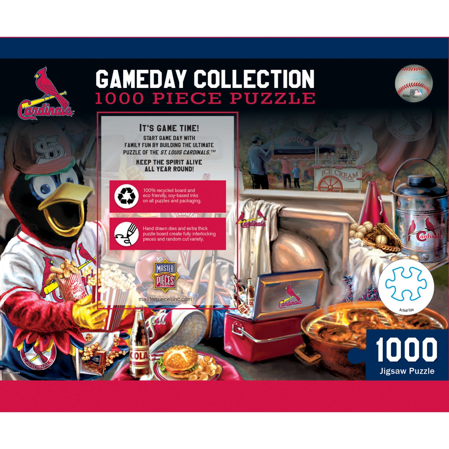 St. Louis Cardinals - Gameday 1000 Piece Puzzle