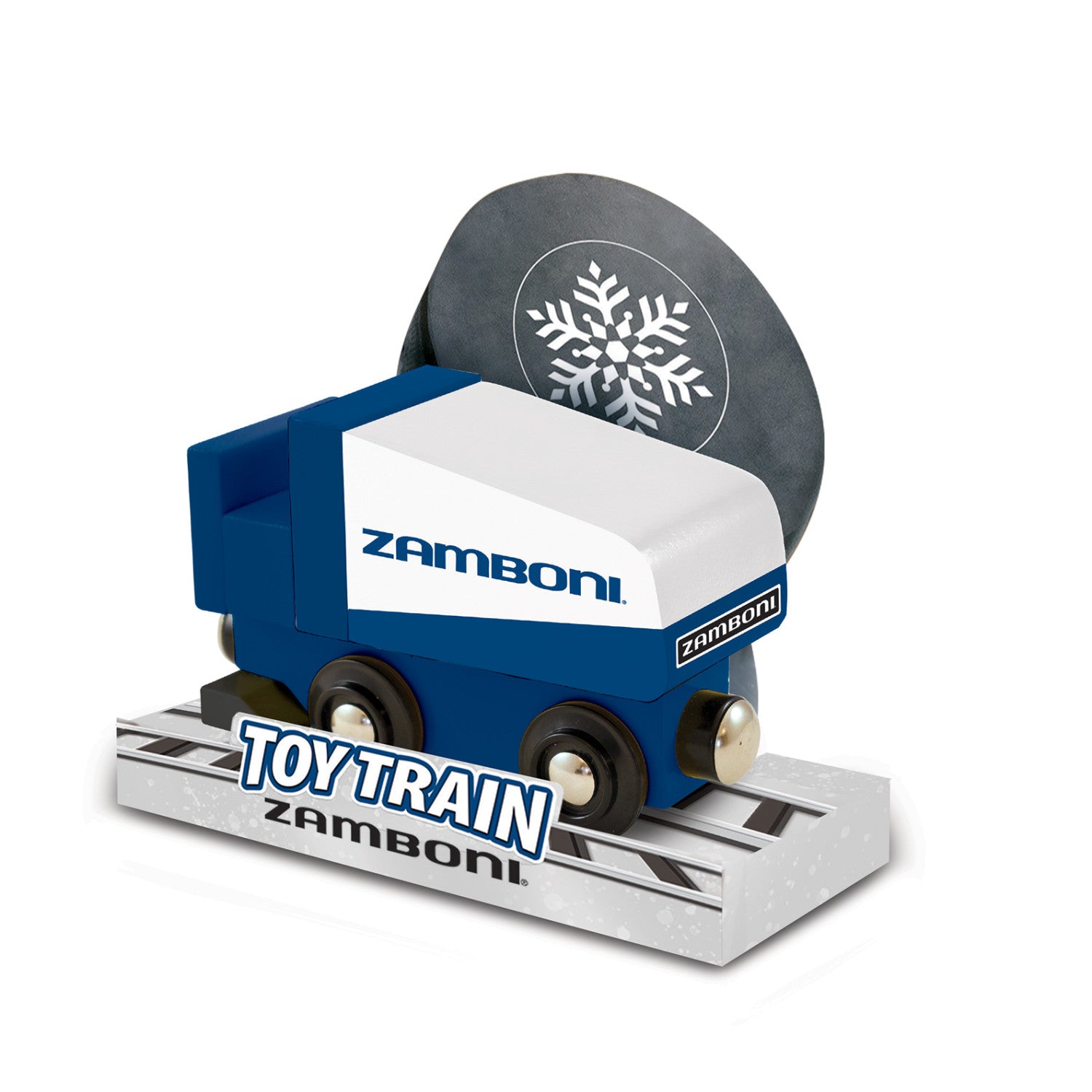 Zamboni Wood Toy Train