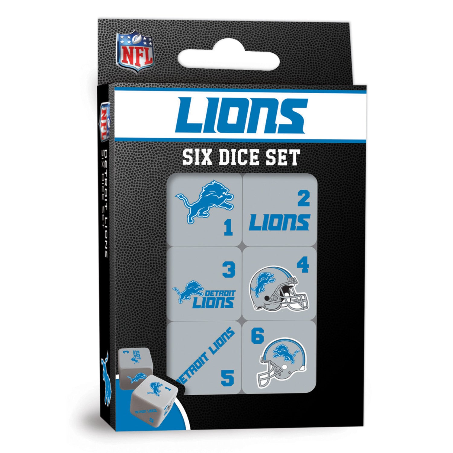 Detroit Lions Dice Set - 19mm