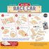 Race Car Build & Paint Kit