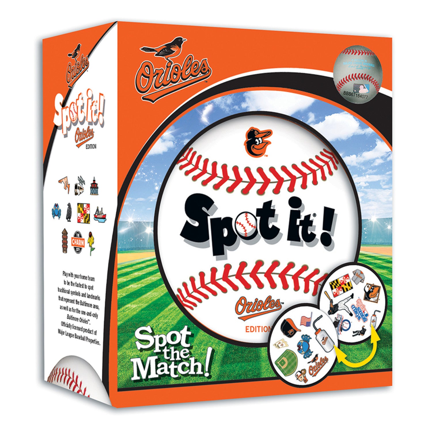 Baltimore Orioles Spot It! Card Game