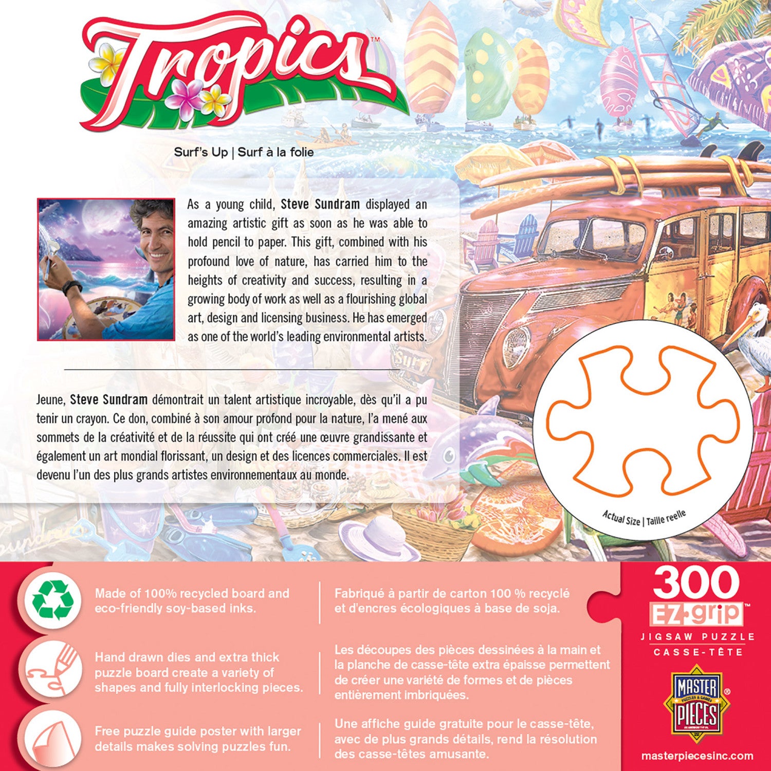 Tropics - Surf's Up 300 Piece EZ Grip Jigsaw Puzzle