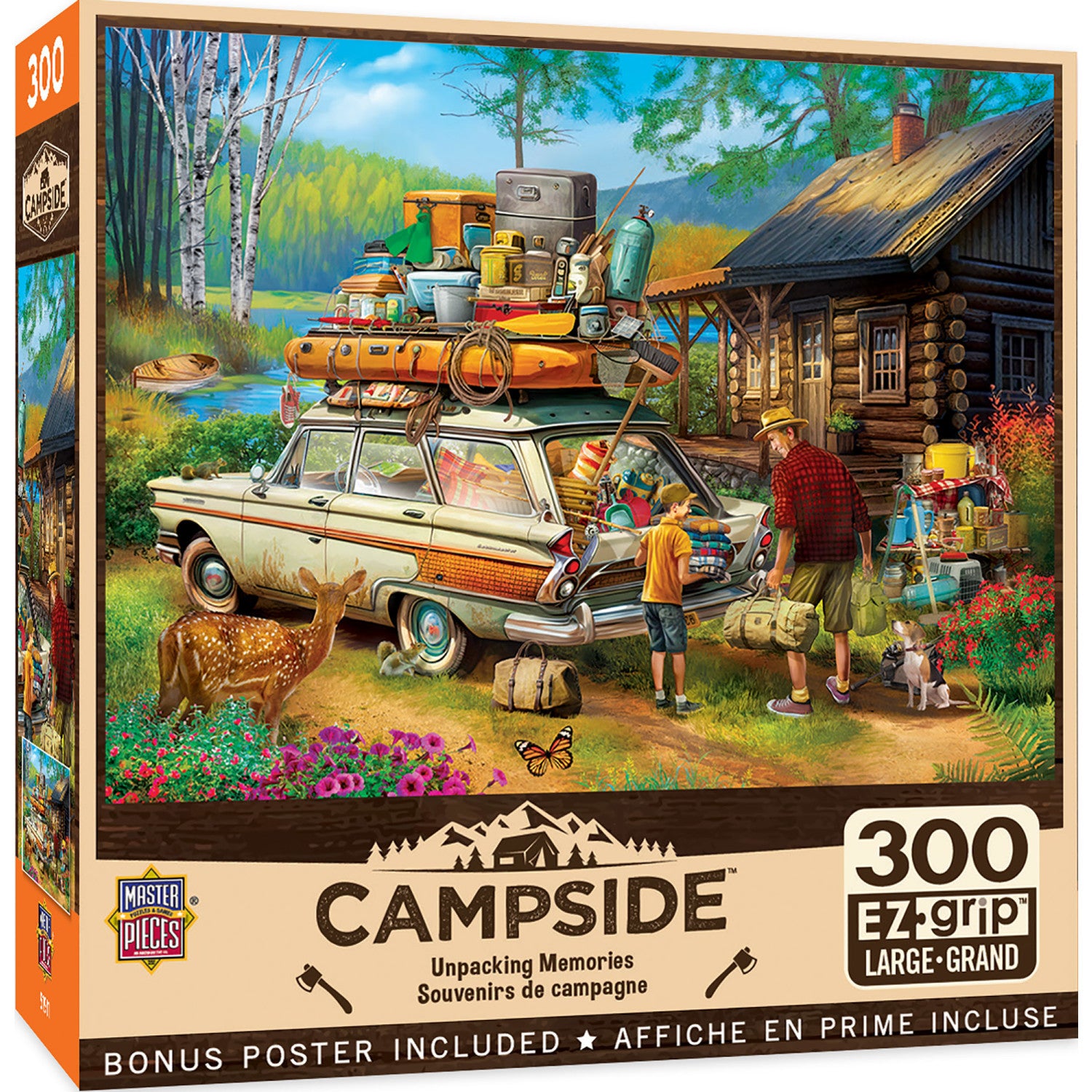 Campside - Unpacking Memories 300 Piece EZ Grip Jigsaw Puzzle