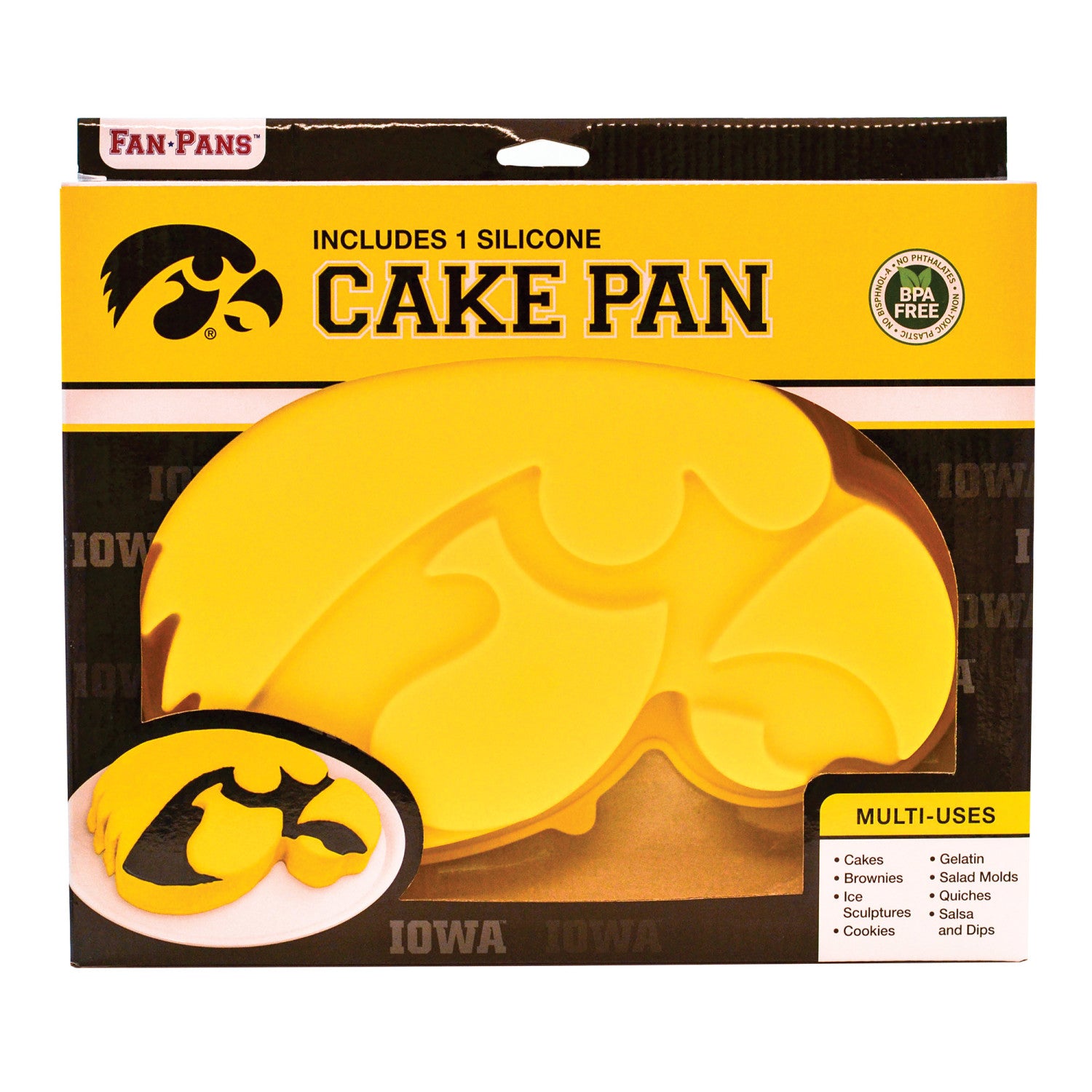 Iowa Hawkeyes NCAA Cake Pan