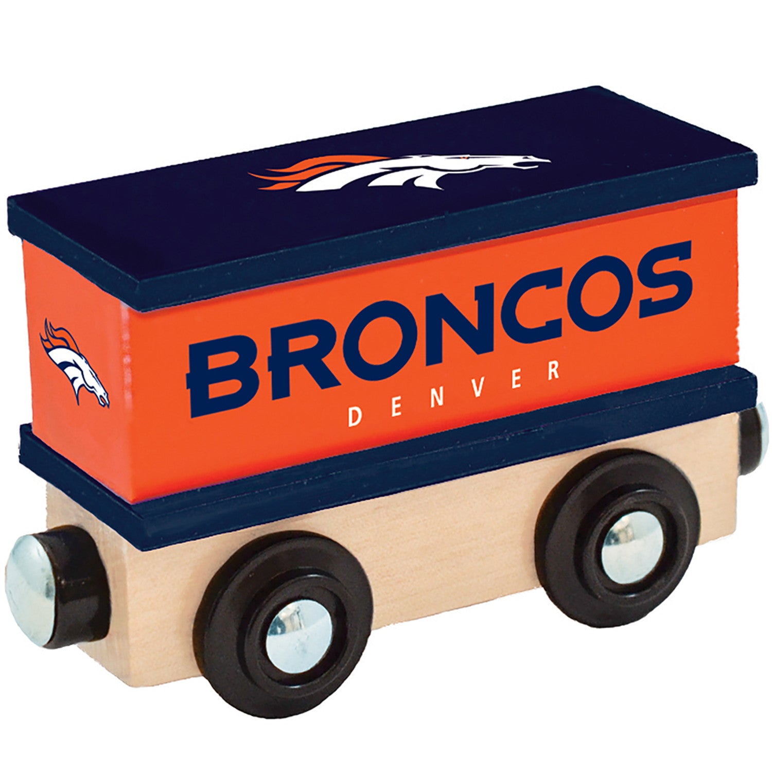 Denver Broncos Toy Train Box Car
