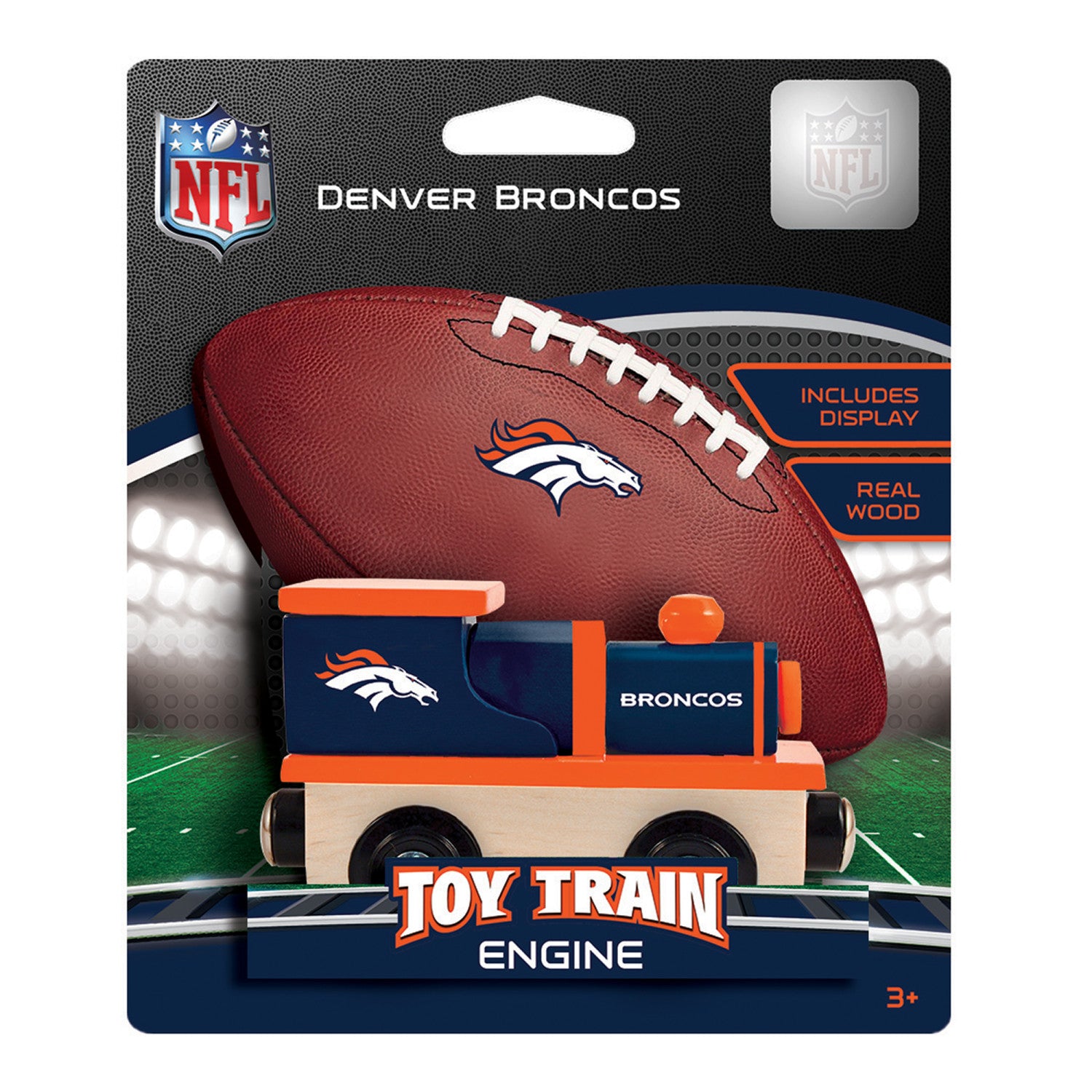 Denver Broncos Toy Train Engine