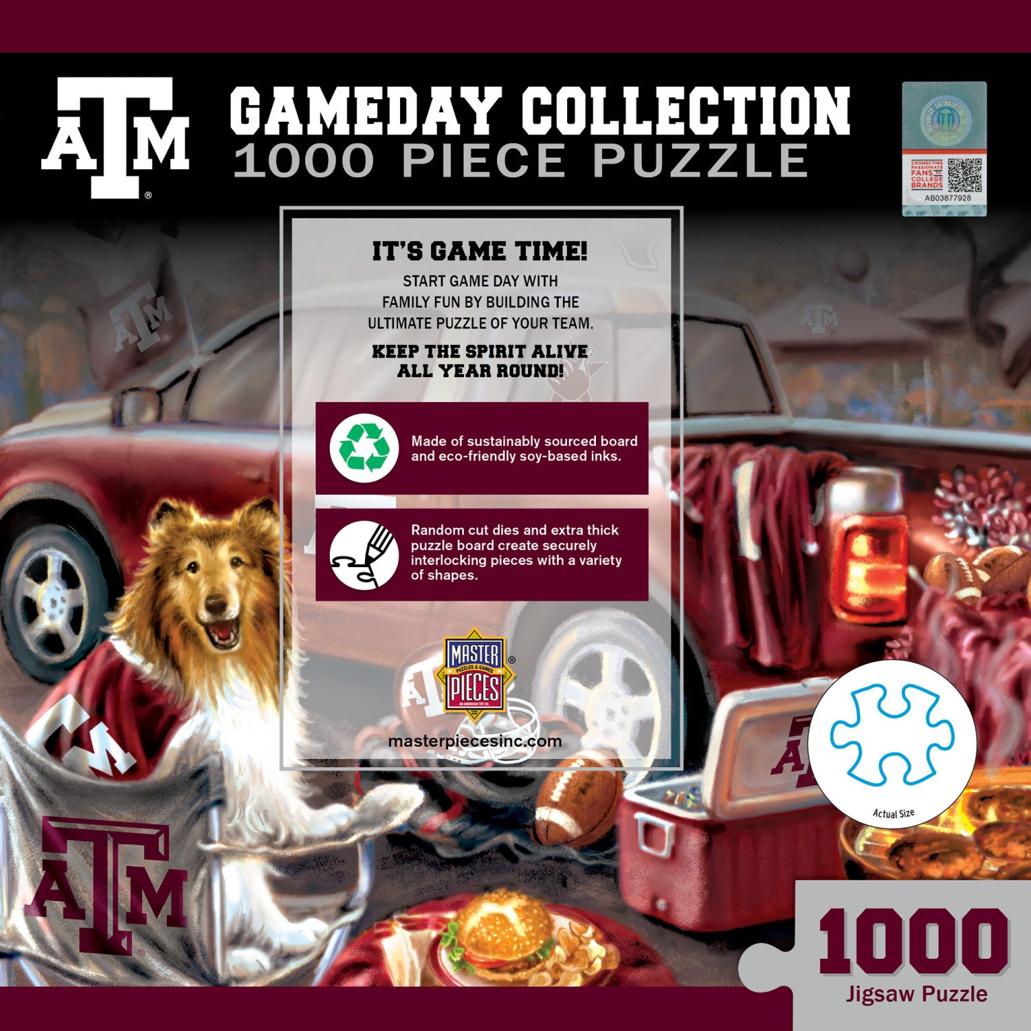 Texas A&M Aggies - Gameday 1000 Piece Jigsaw Puzzle