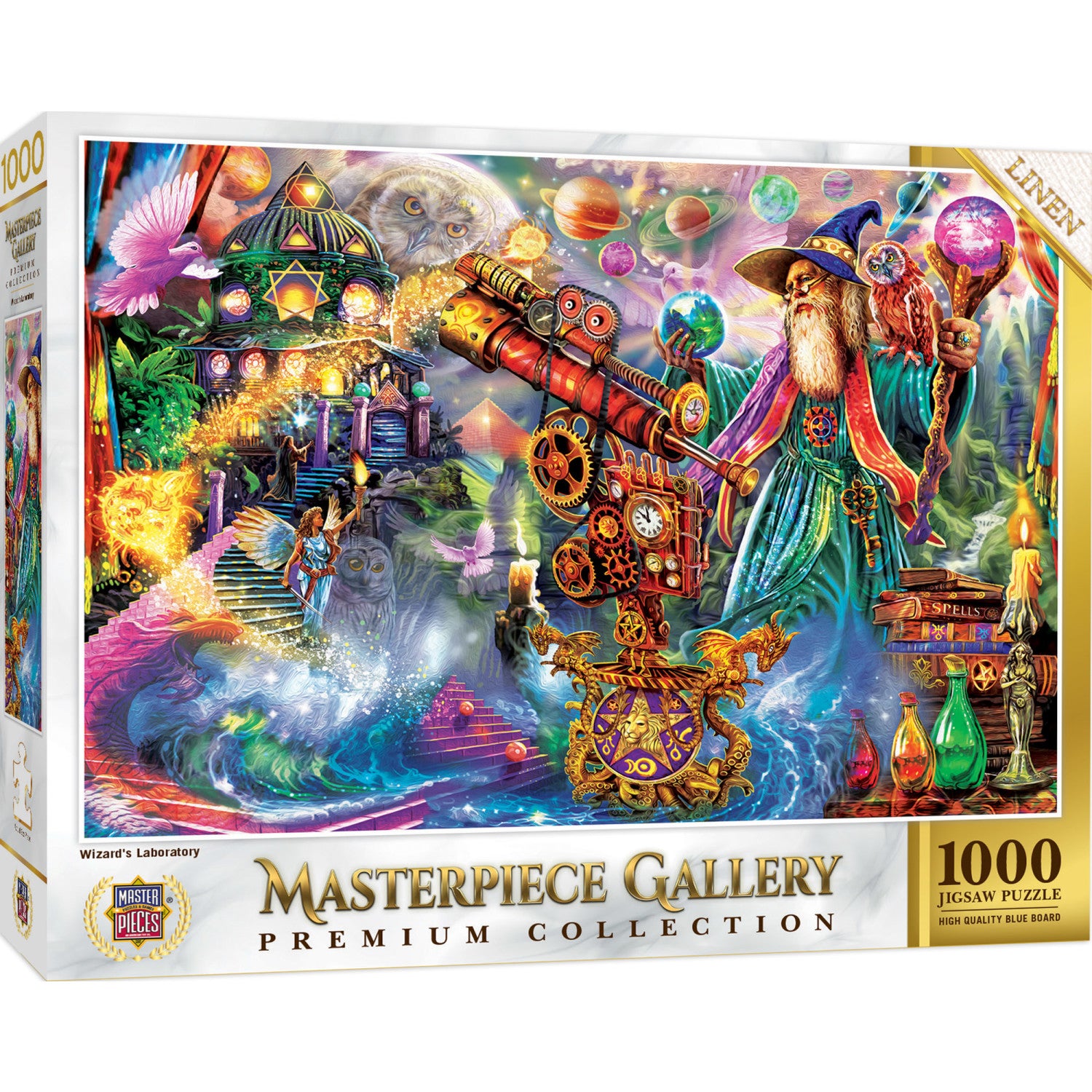 Masterpiece Gallery - Wizard's Laboratory 1000 Piece Puzzle