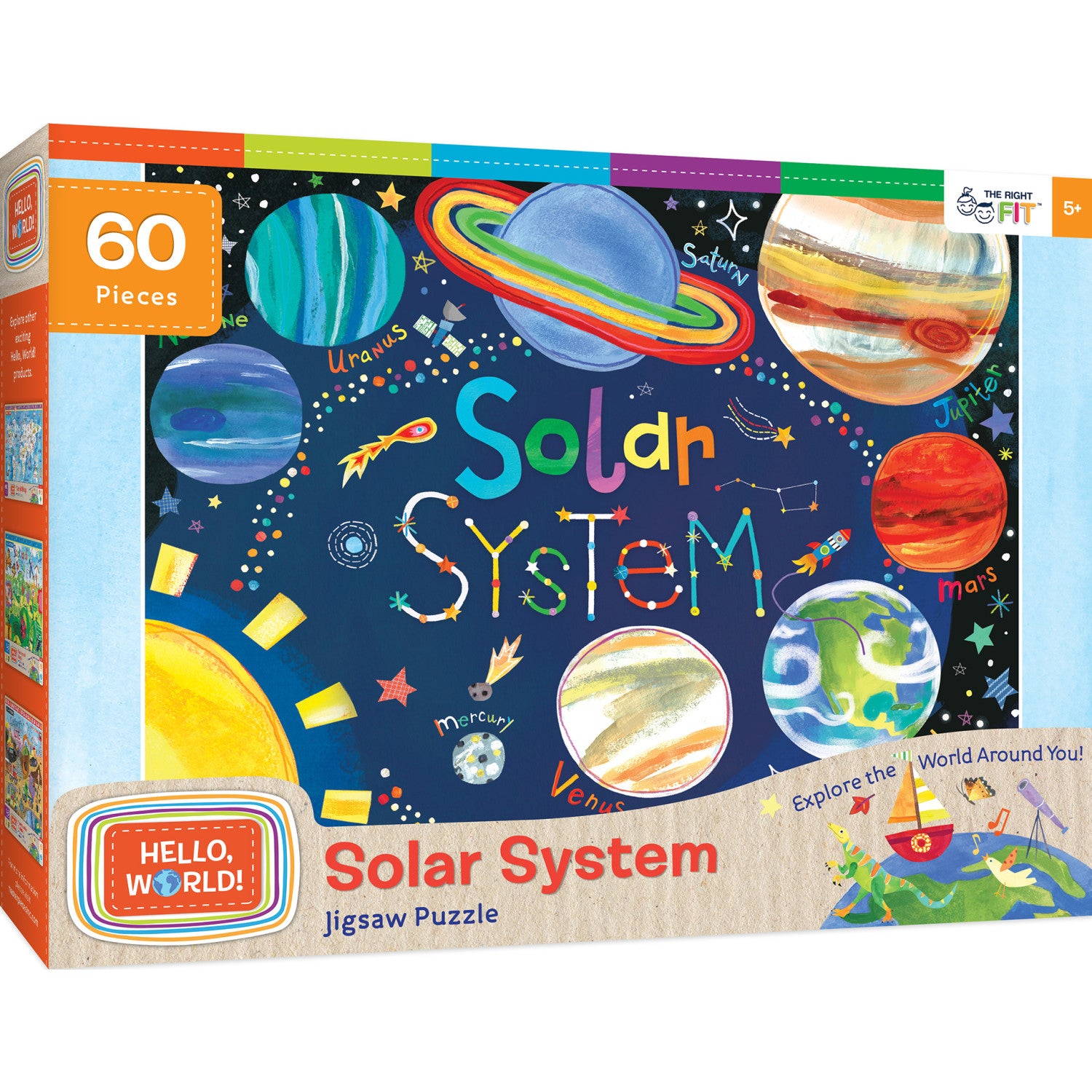 Hello, World! - Solar System 60 Piece Puzzle
