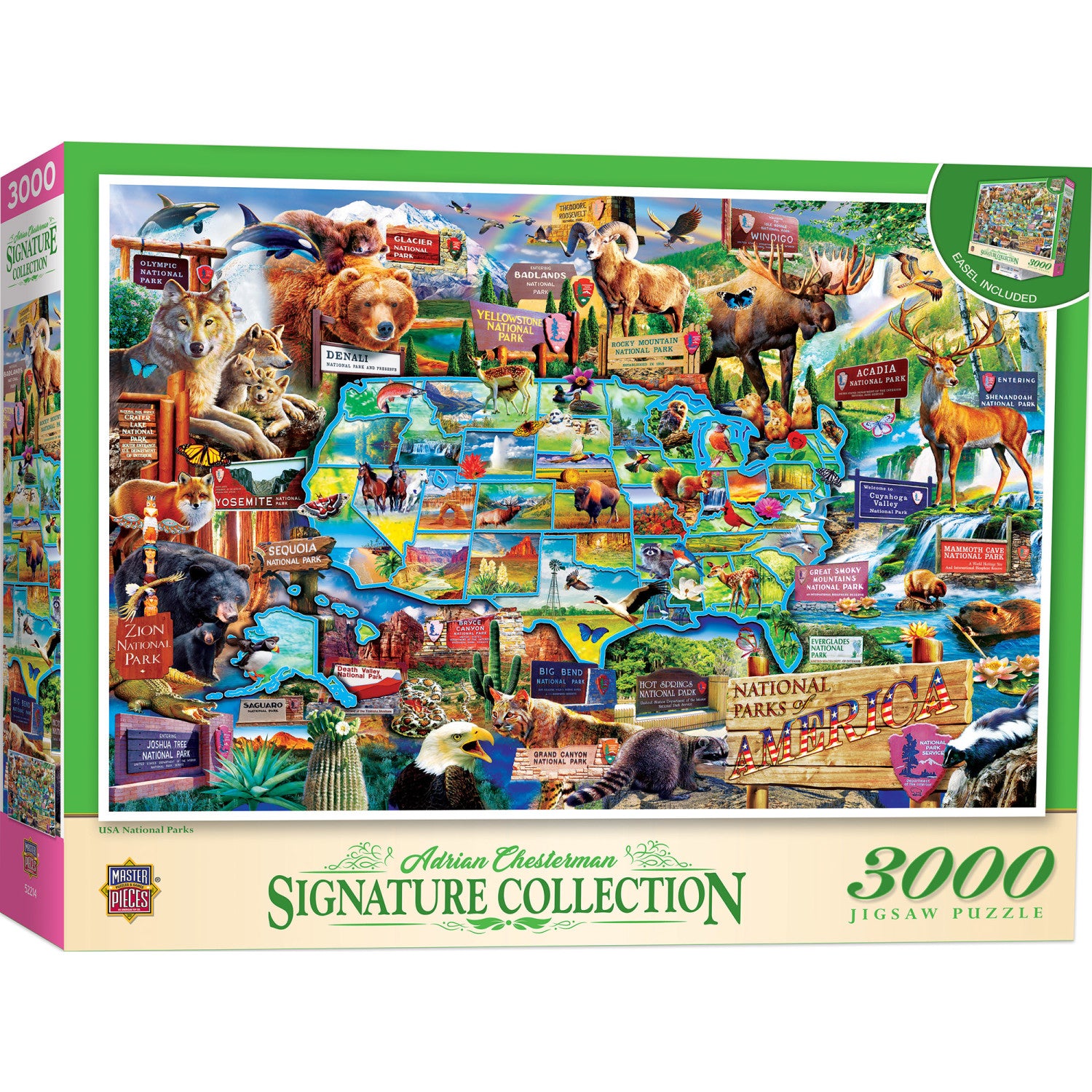 Puzzle 2000 pièces - Collection High Quality - Carte Ancienne