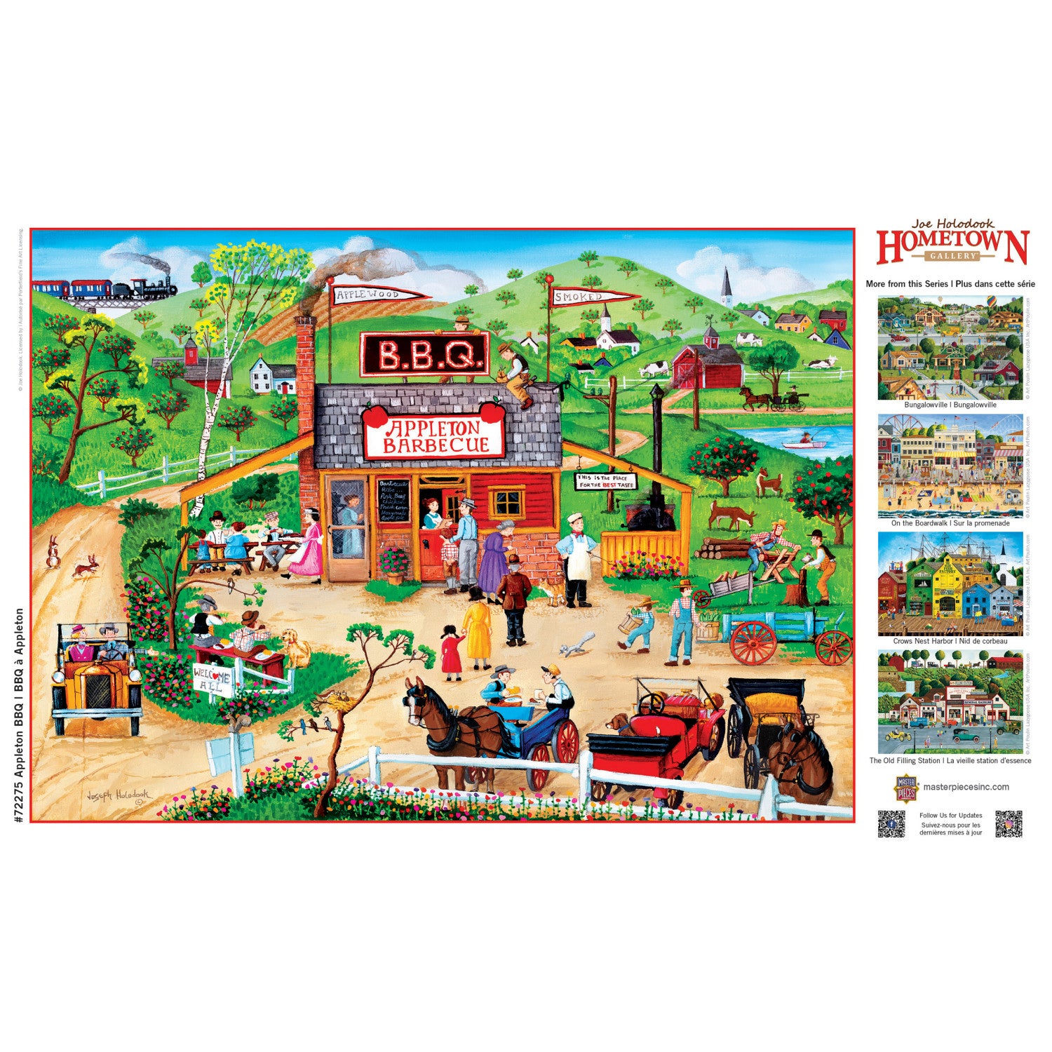 Hometown Gallery - Appleton BBQ 1000 Piece Puzzle