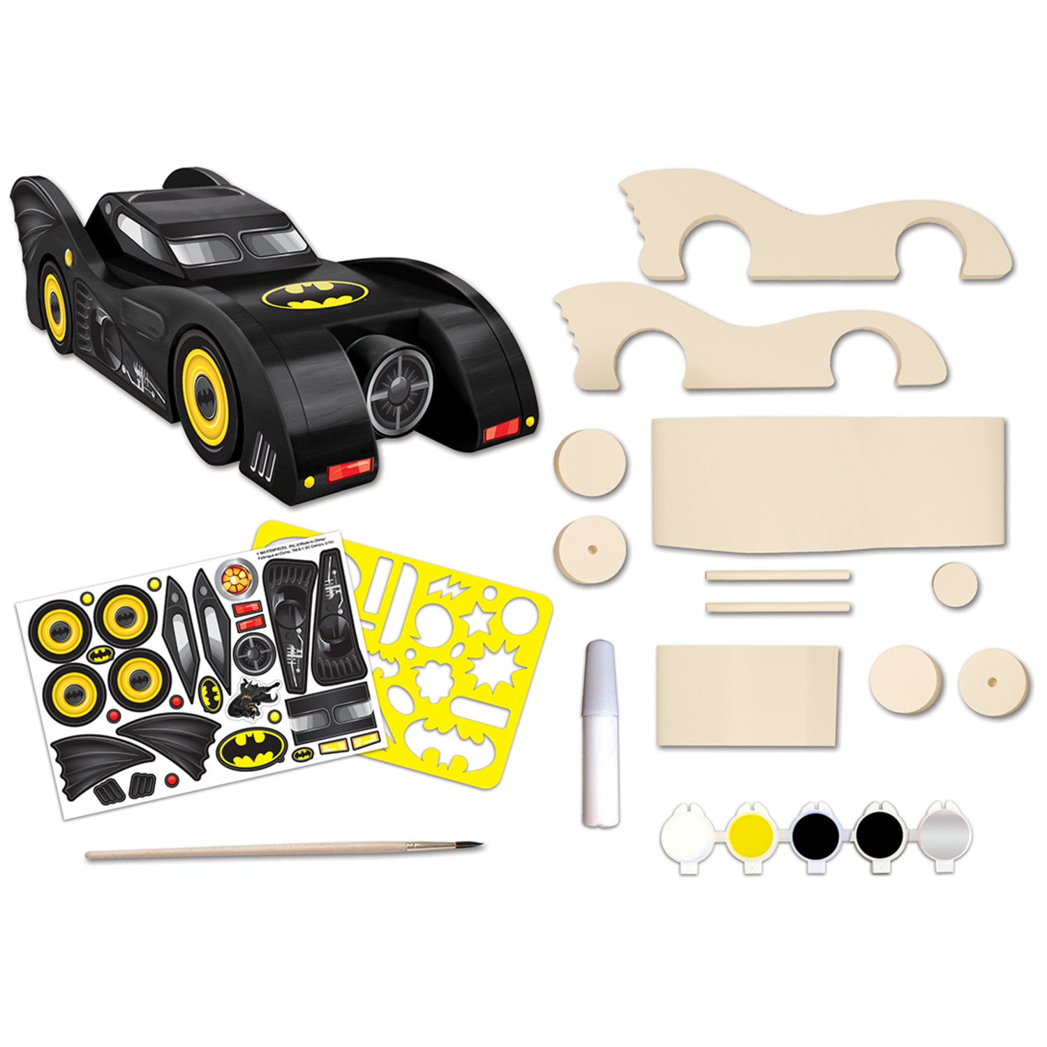 Batman - Mini Joker Buildable Wood Craft Kit