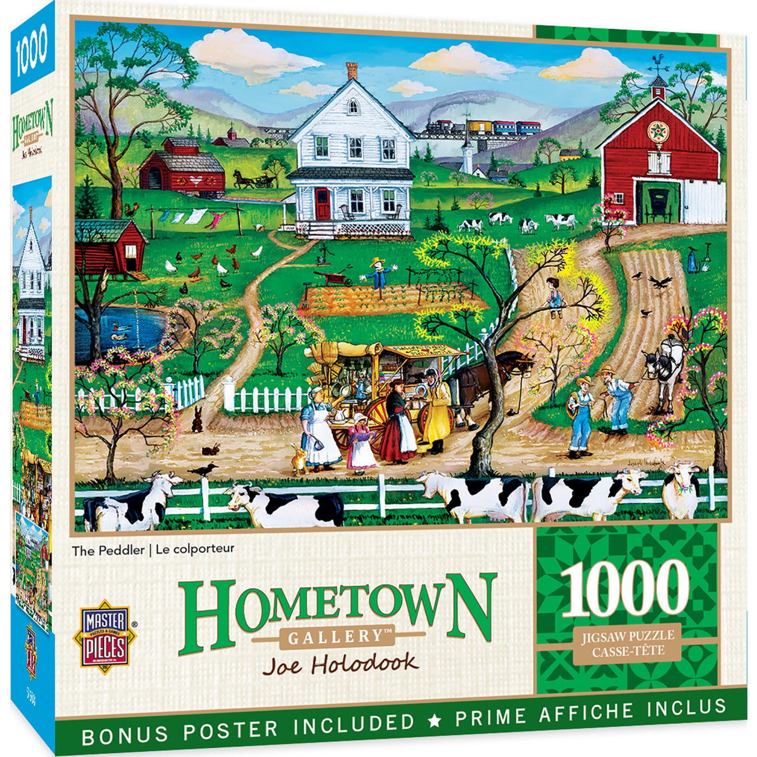 Hometown Gallery - The Peddler 1000 Piece Puzzle