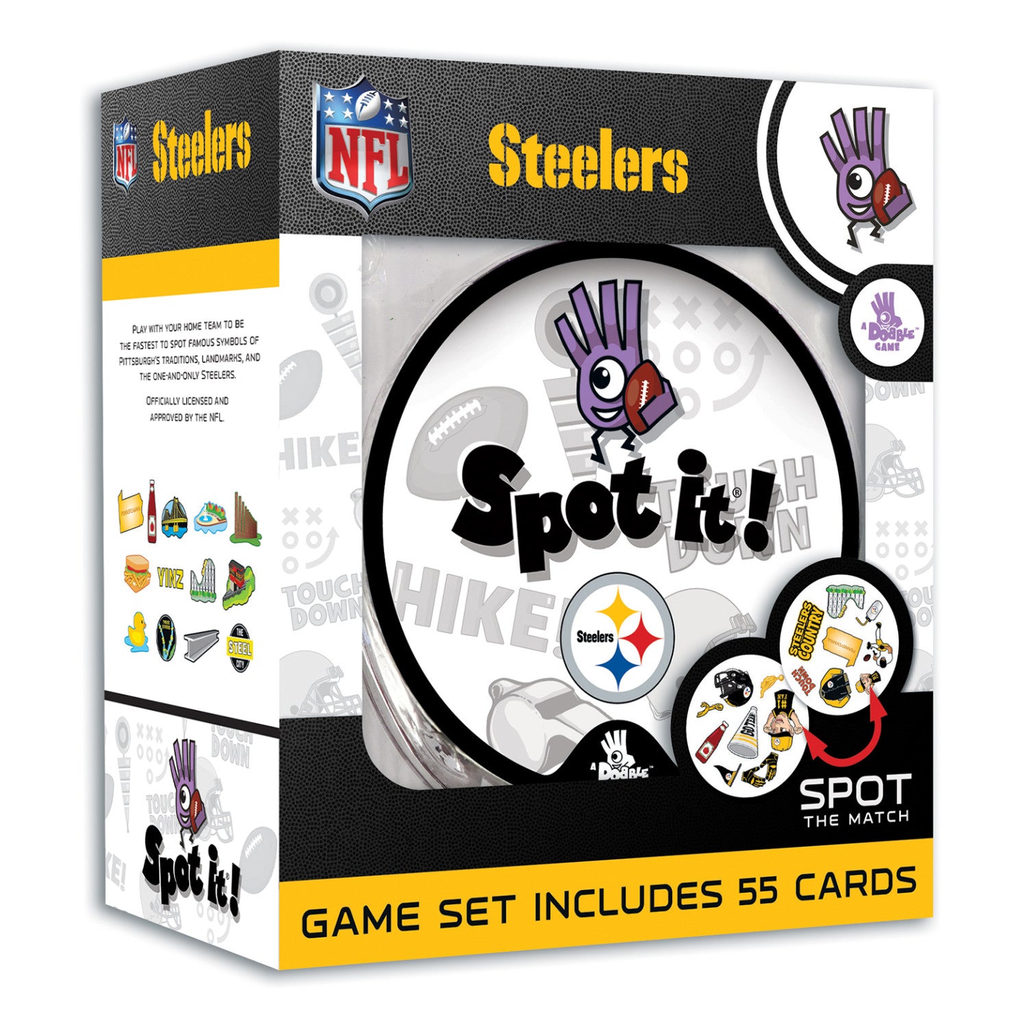 Pittsburgh Steelers Spot It! Card Game