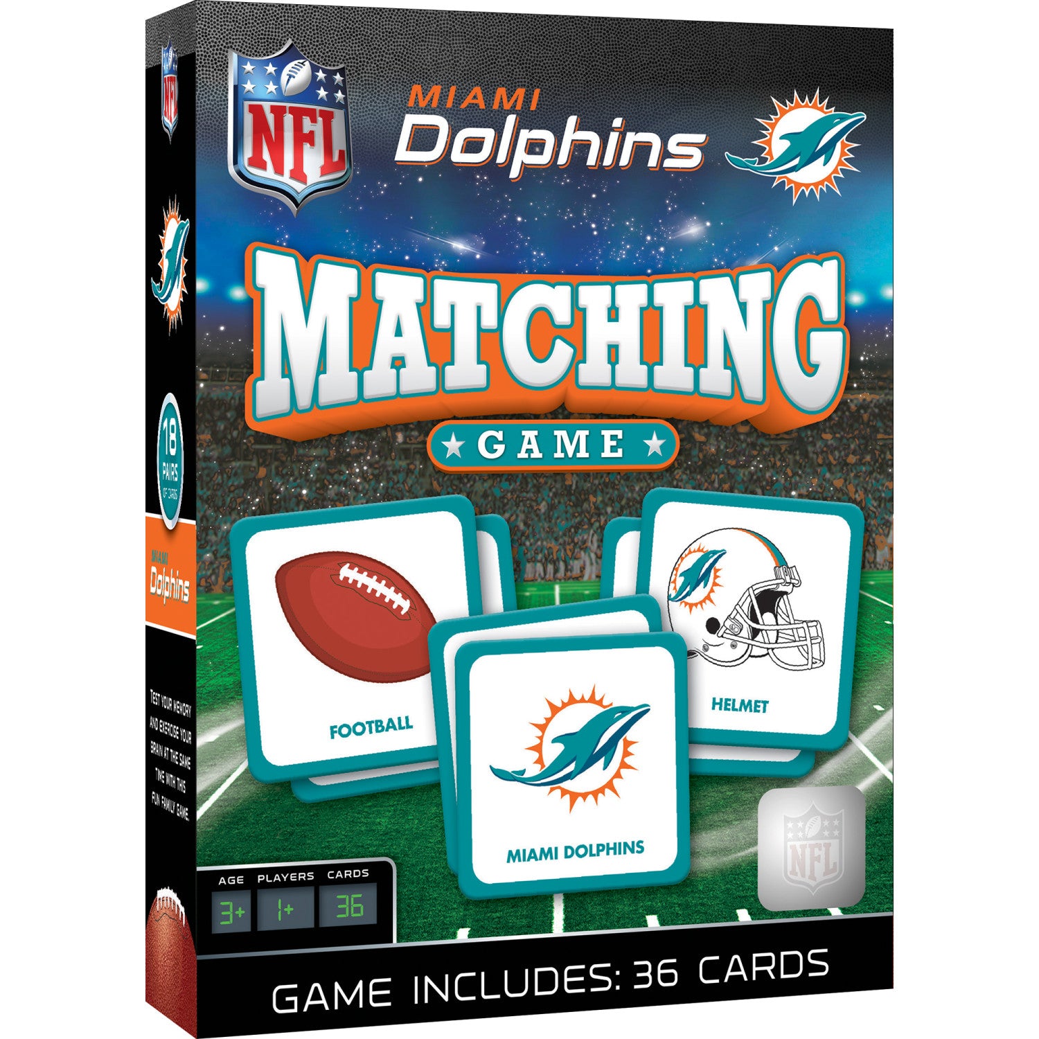 Miami Dolphins Matching Game