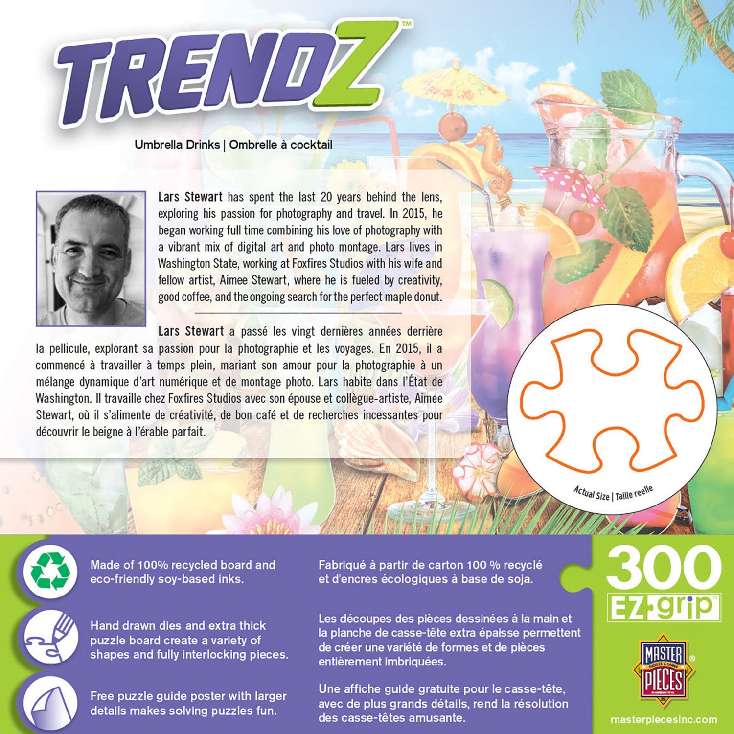 Trendz - Umbrella Drinks 300 Piece EZ Grip Puzzle