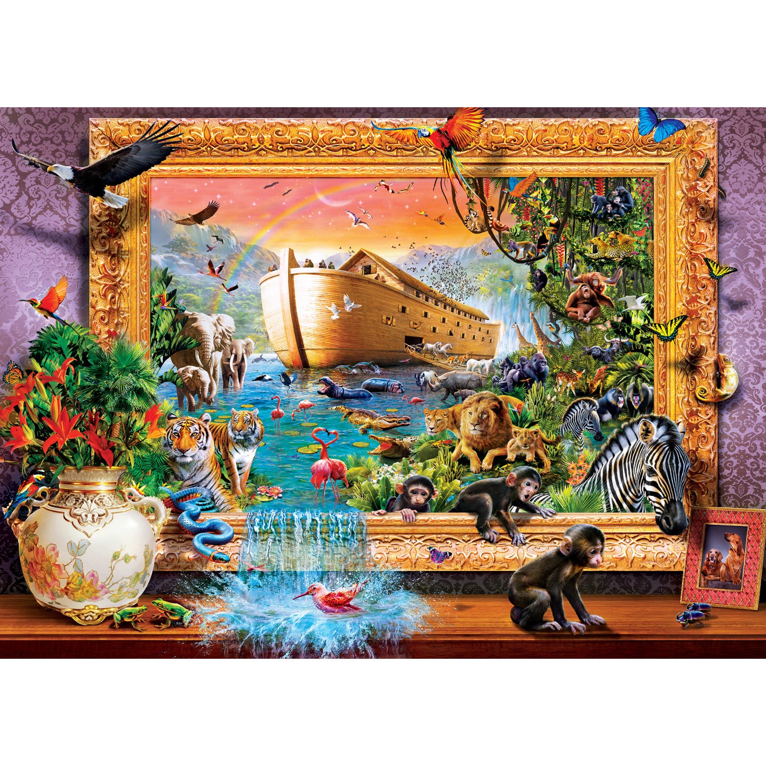 Inspirational - Noah's Ark Comes Alive 1000 Piece Puzzle