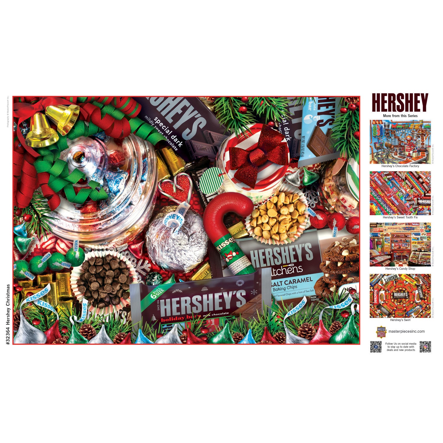 Hershey's Christmas - 500 Piece Jigsaw Puzzle