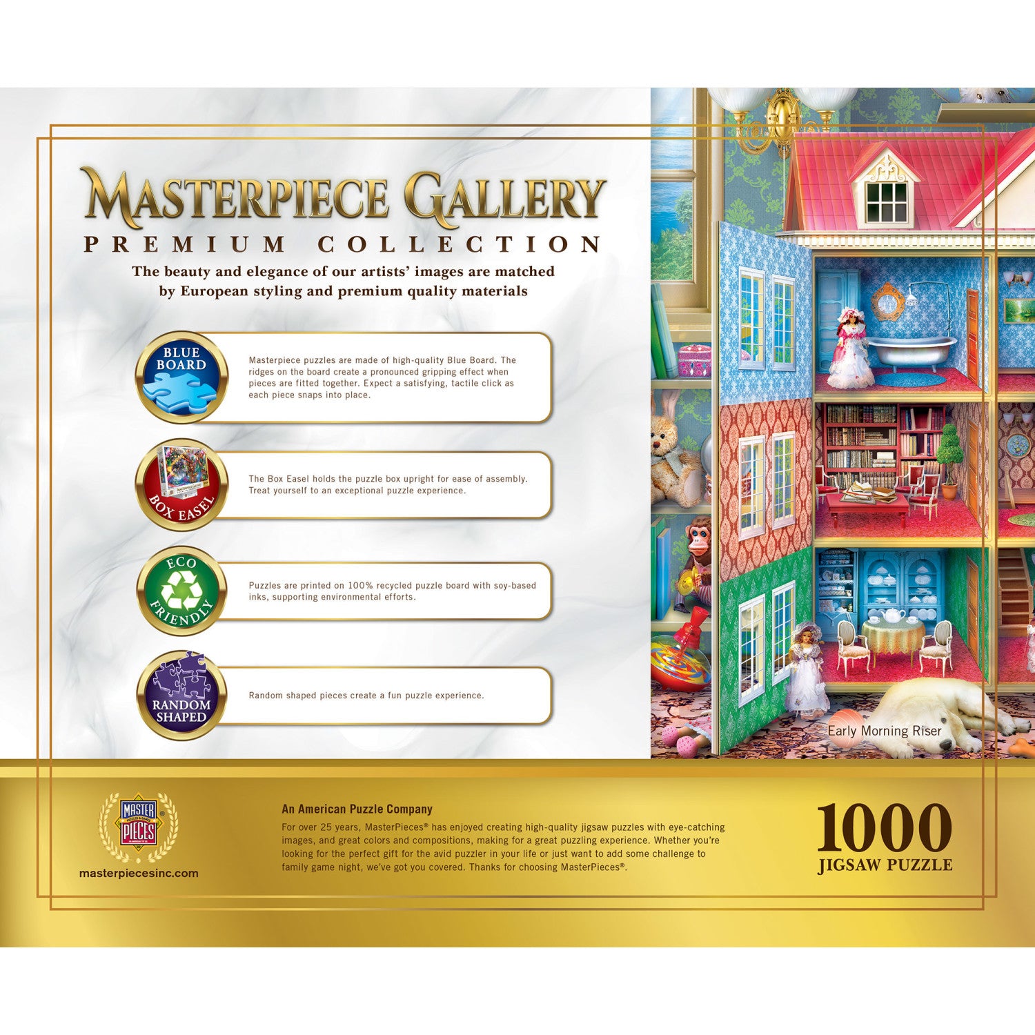 MasterPiece Gallery - Early Morning Riser 1000 Piece Puzzle