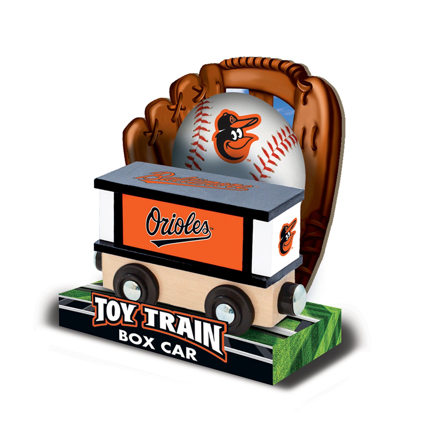 Baltimore Orioles Toy Train Box Car