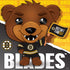 Boston Bruins NHL Mascot 100 Piece Square Puzzle