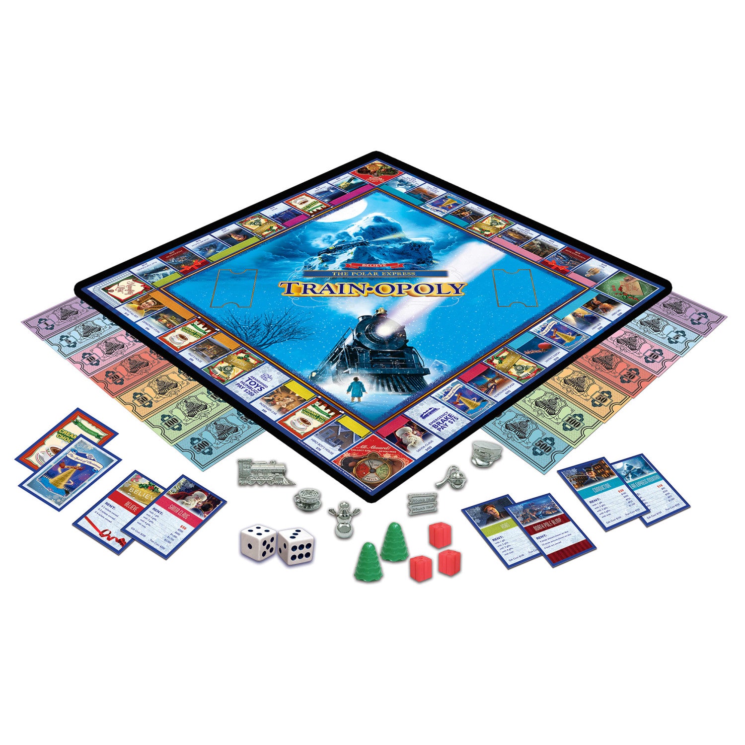 The Polar Express Opoly Board Game [TY-22-339] - $29.99