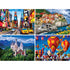 Space Savers - Masters of Photography 4-Pack 500 Piece Puzzle Assortment