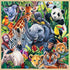 Wood Fun Facts - Safari Friends Wood Puzzle 48 Piece Kids Puzzle
