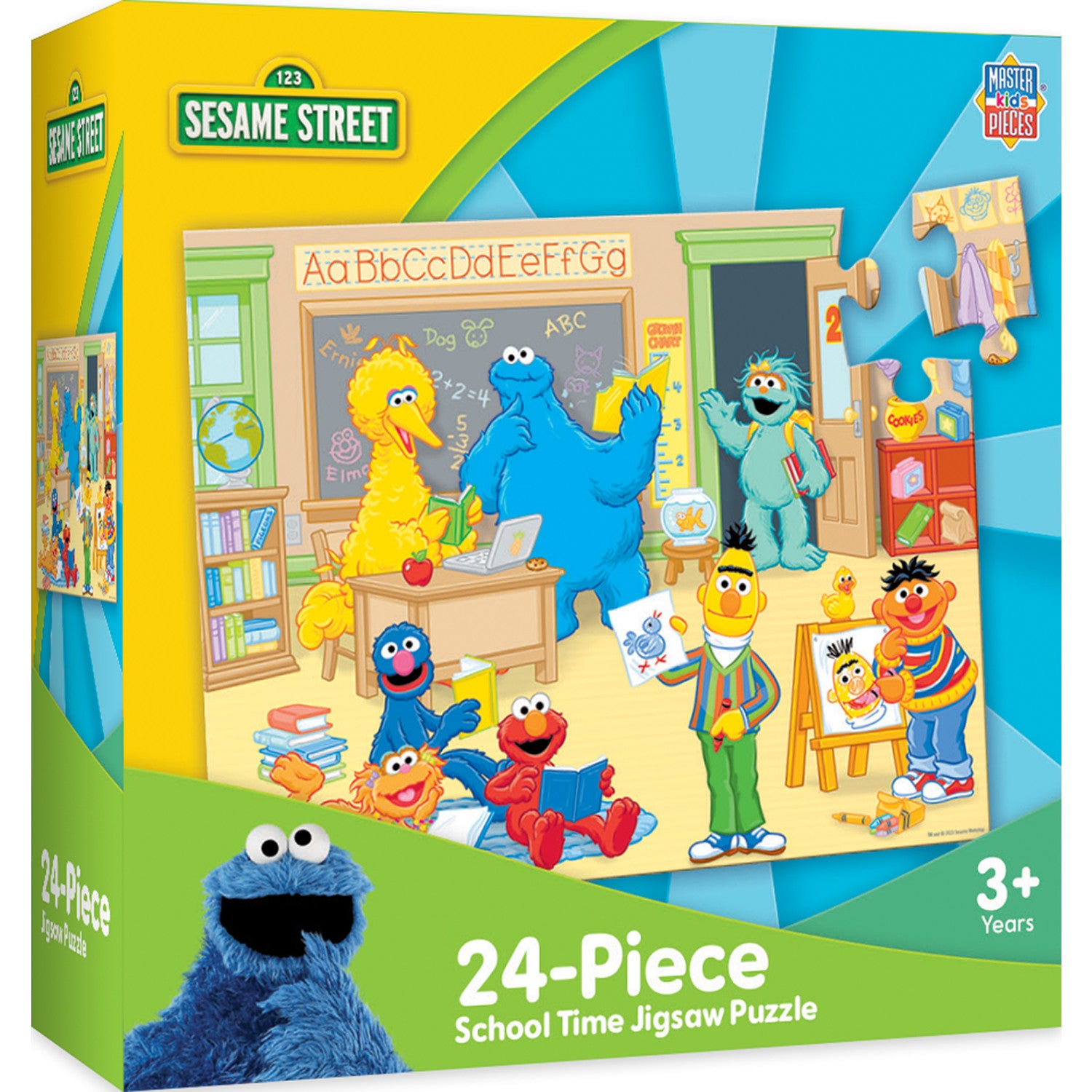 Sesame Street - School Time 24 Piece Puzzle