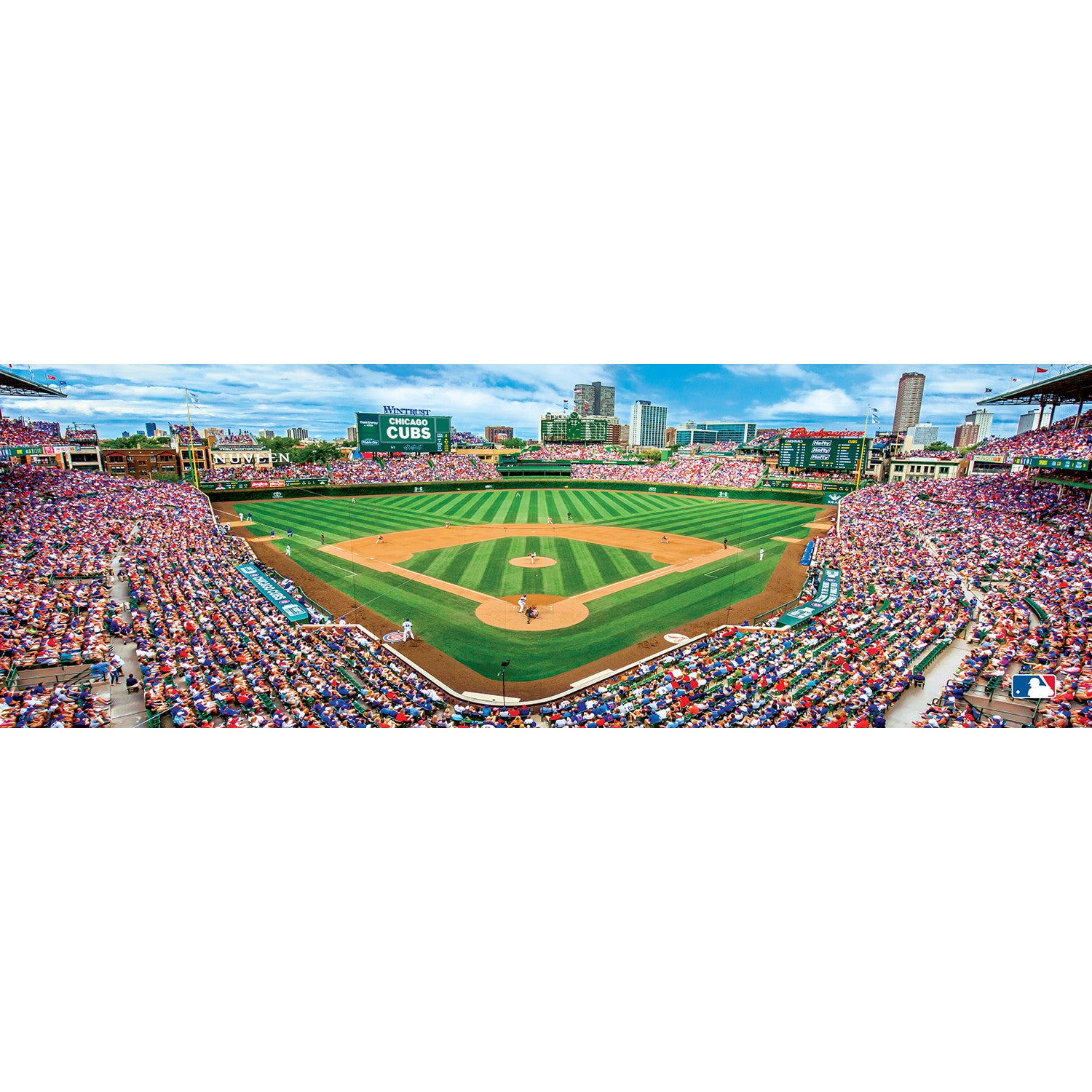 Chicago Cubs MLB 1000pc Panoramic Puzzle
