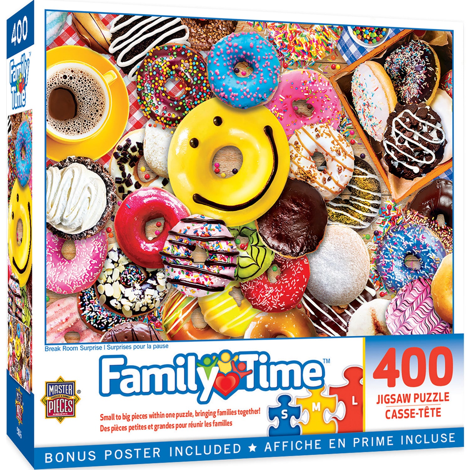 Family Time - Break Room Surprise 400 Piece Puzzle