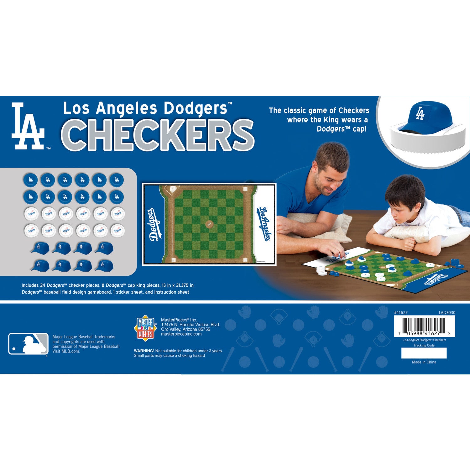 Los Angeles Dodgers Checkers
