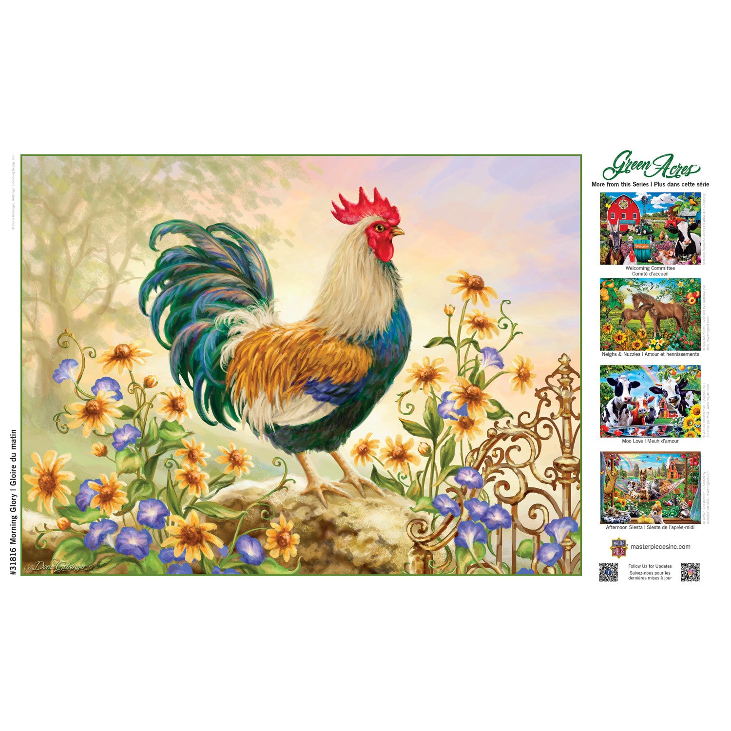 Green Acres - Morning Glory 300 Piece EZ Grip Jigsaw Puzzle