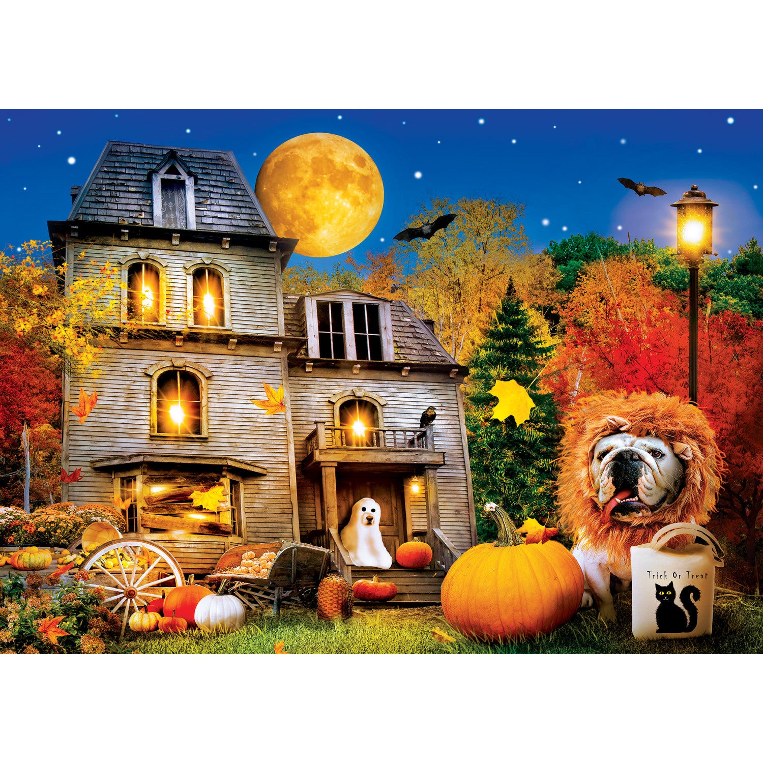 Glow in the Dark Halloween - Trick or Treat 500 Piece Puzzle
